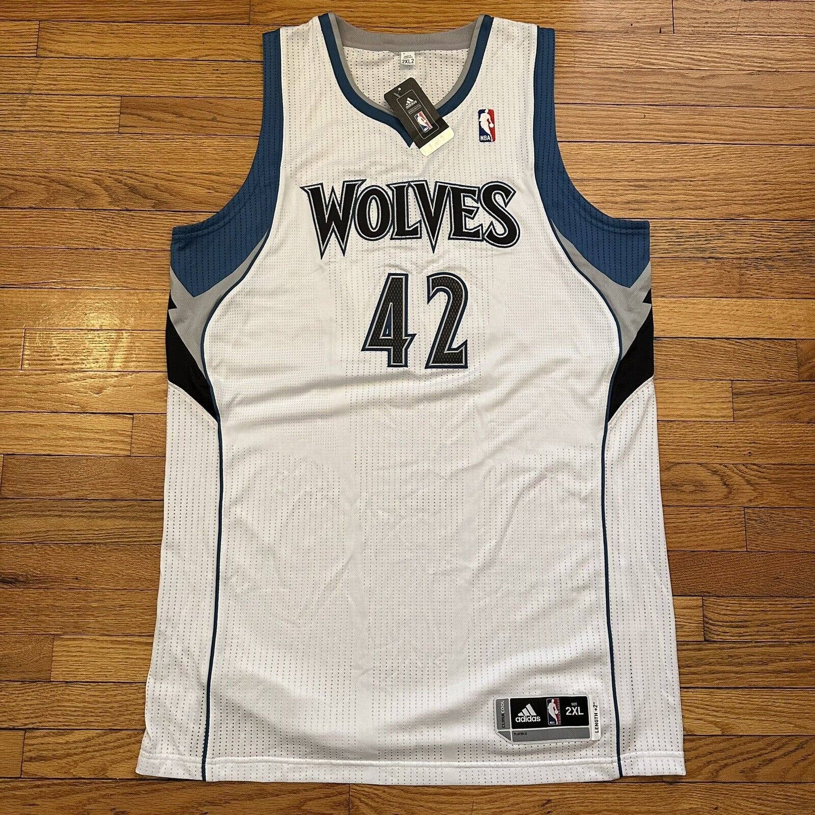Adidas NWT Adidas Kevin Love Timberwolves Pro Cut Team Issue Jersey Size US XXL / EU 58 / 5 - 4 Thumbnail