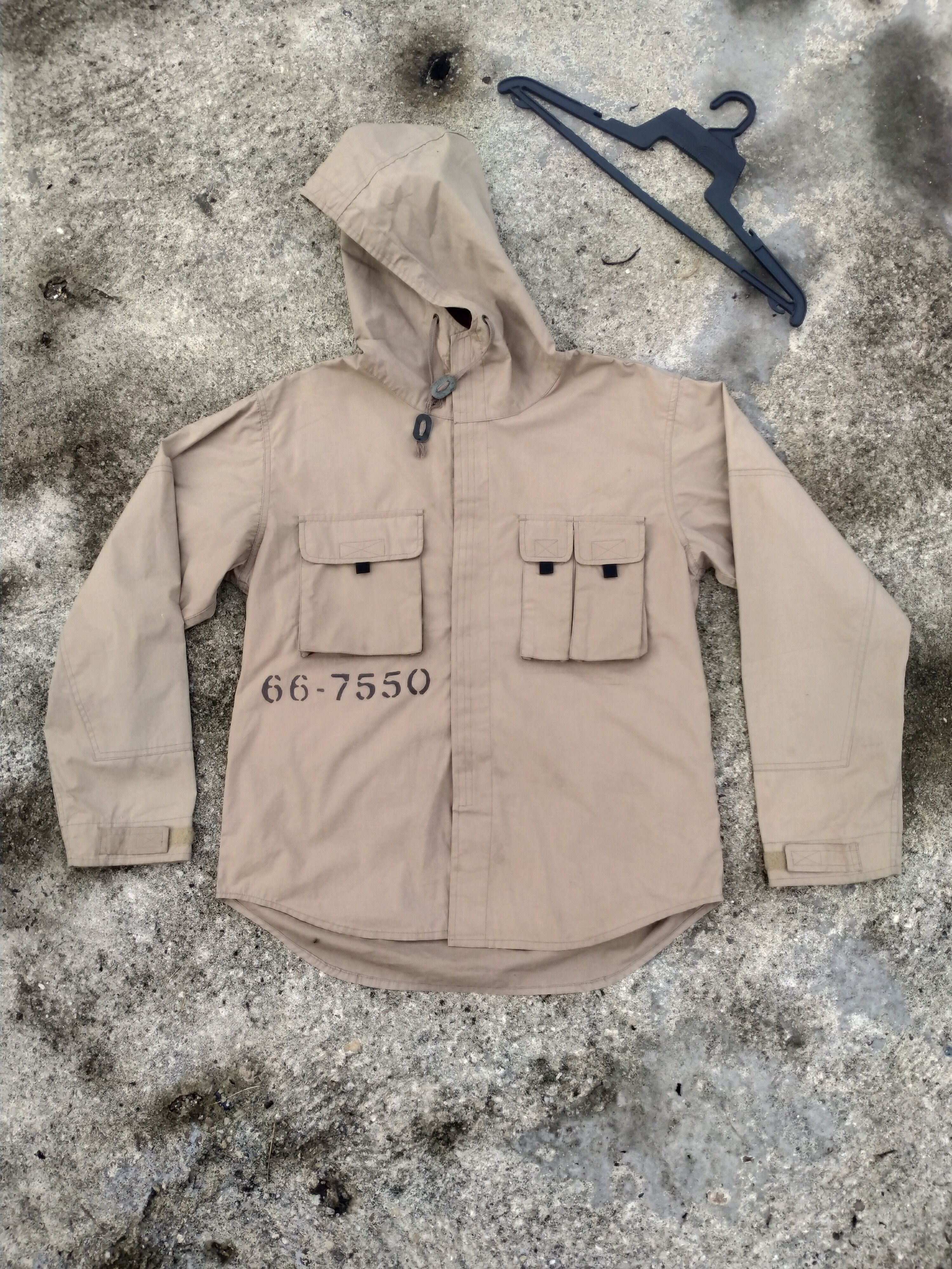 AVIREX OFFICER UNIFORM HOODIE LIGHT JACKET