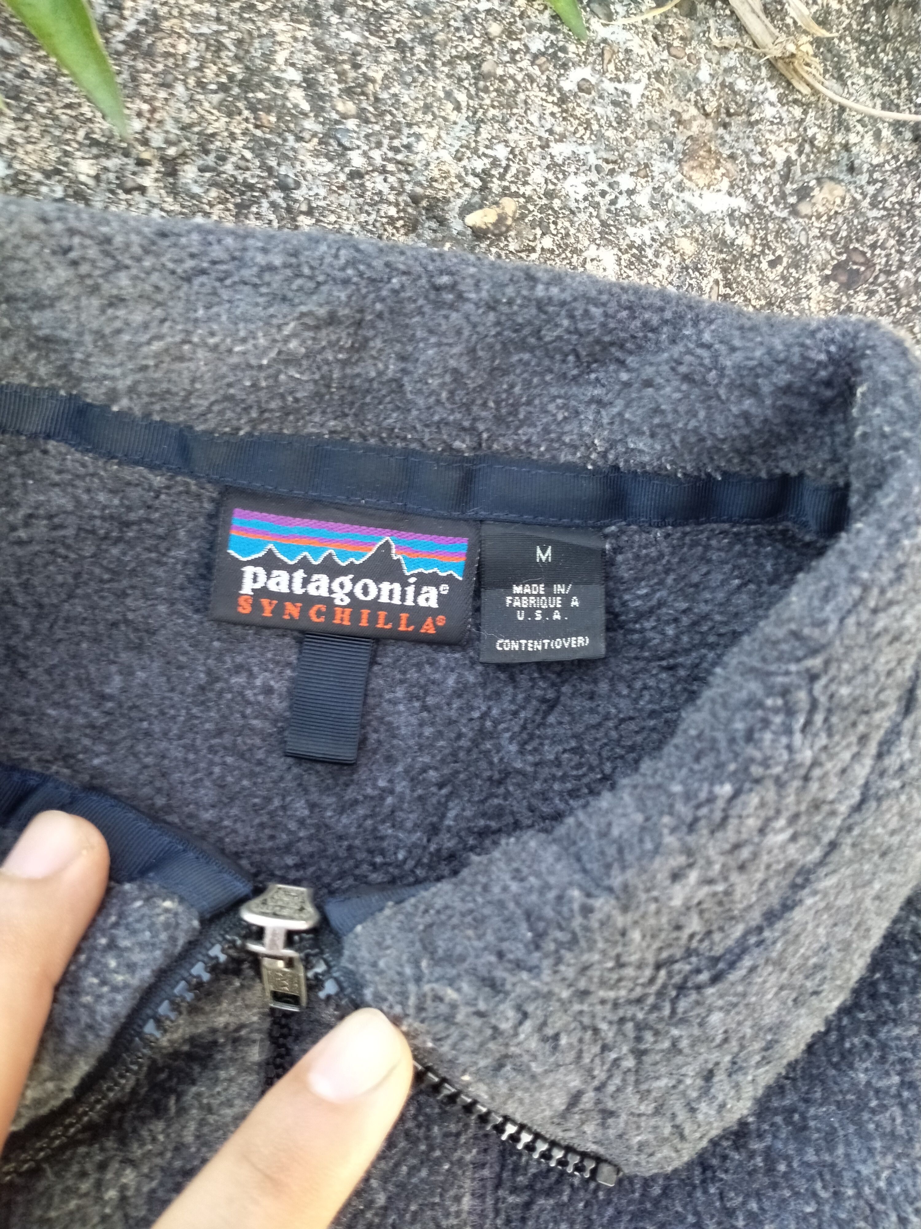 Patagonia PATAGONIA SYNCHILLA ZIPPER FLEECE JACKET Size US M / EU 48-50 / 2 - 4 Thumbnail