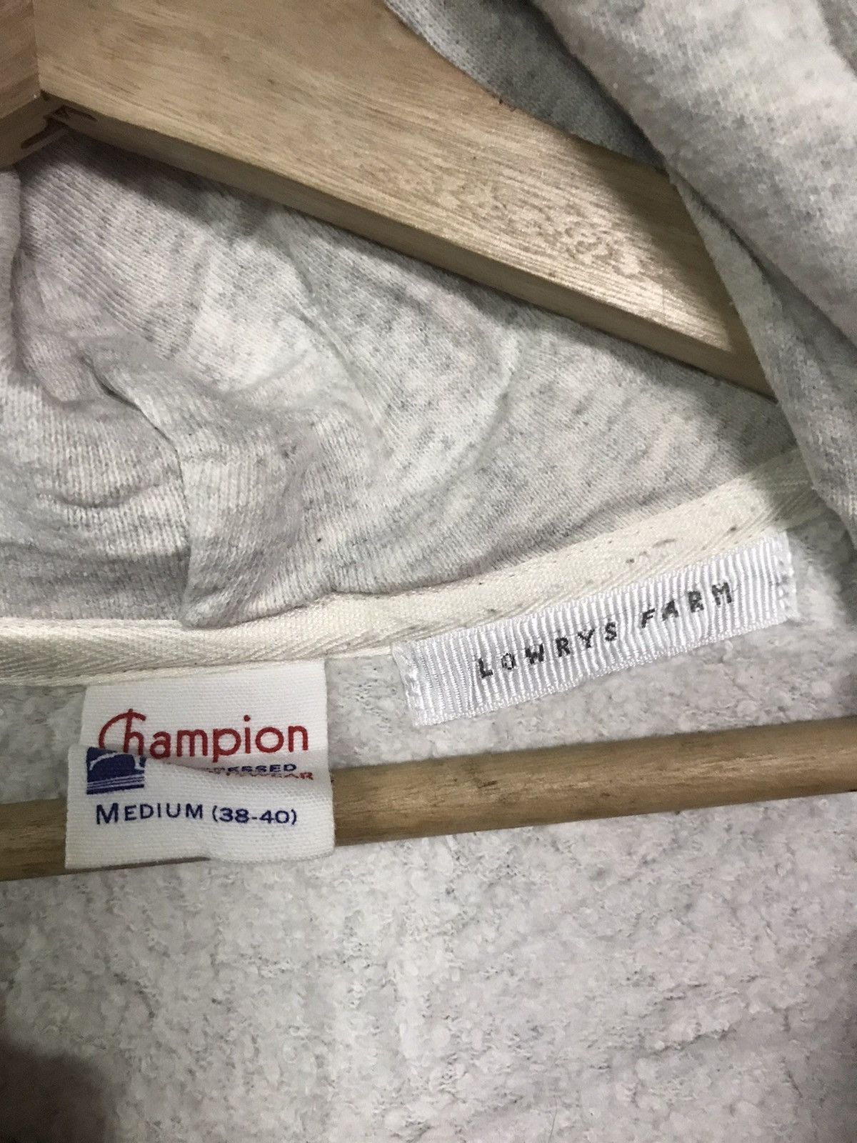 LOWRYS FARM Champion Plain Hoodie Fullzip Size S / US 4 / IT 40 - 4 Thumbnail