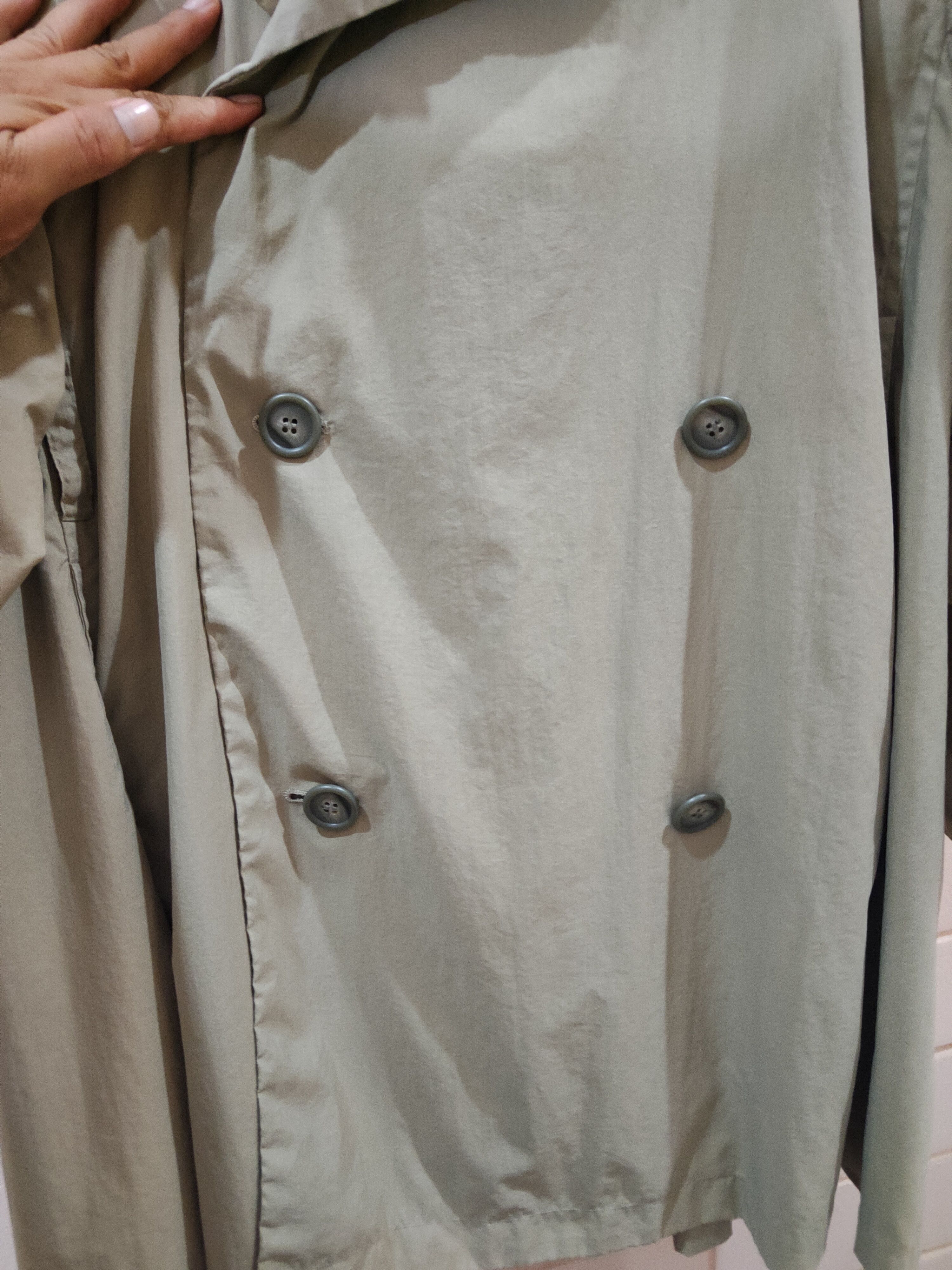 Issey Miyake Vintage Issey Miyake Permanente Trench Coat Size US M / EU 48-50 / 2 - 7 Thumbnail