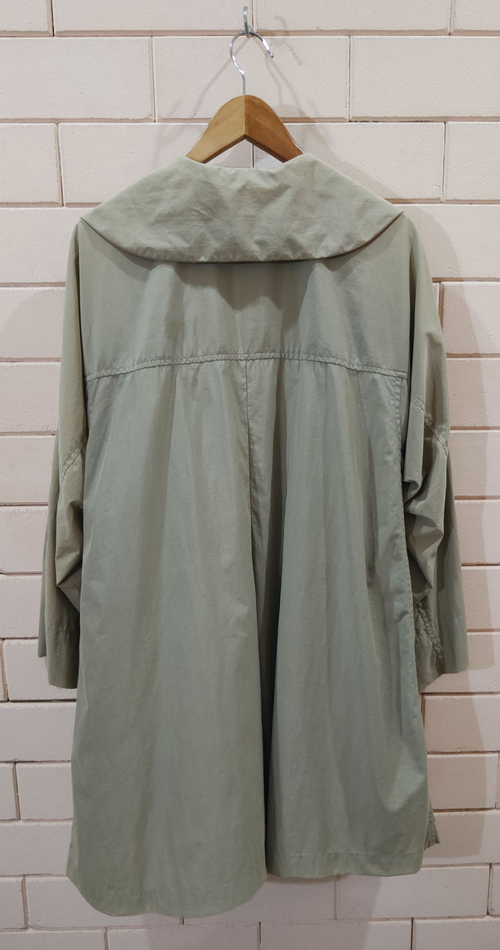 Issey Miyake Vintage Issey Miyake Permanente Trench Coat Size US M / EU 48-50 / 2 - 2 Thumbnail