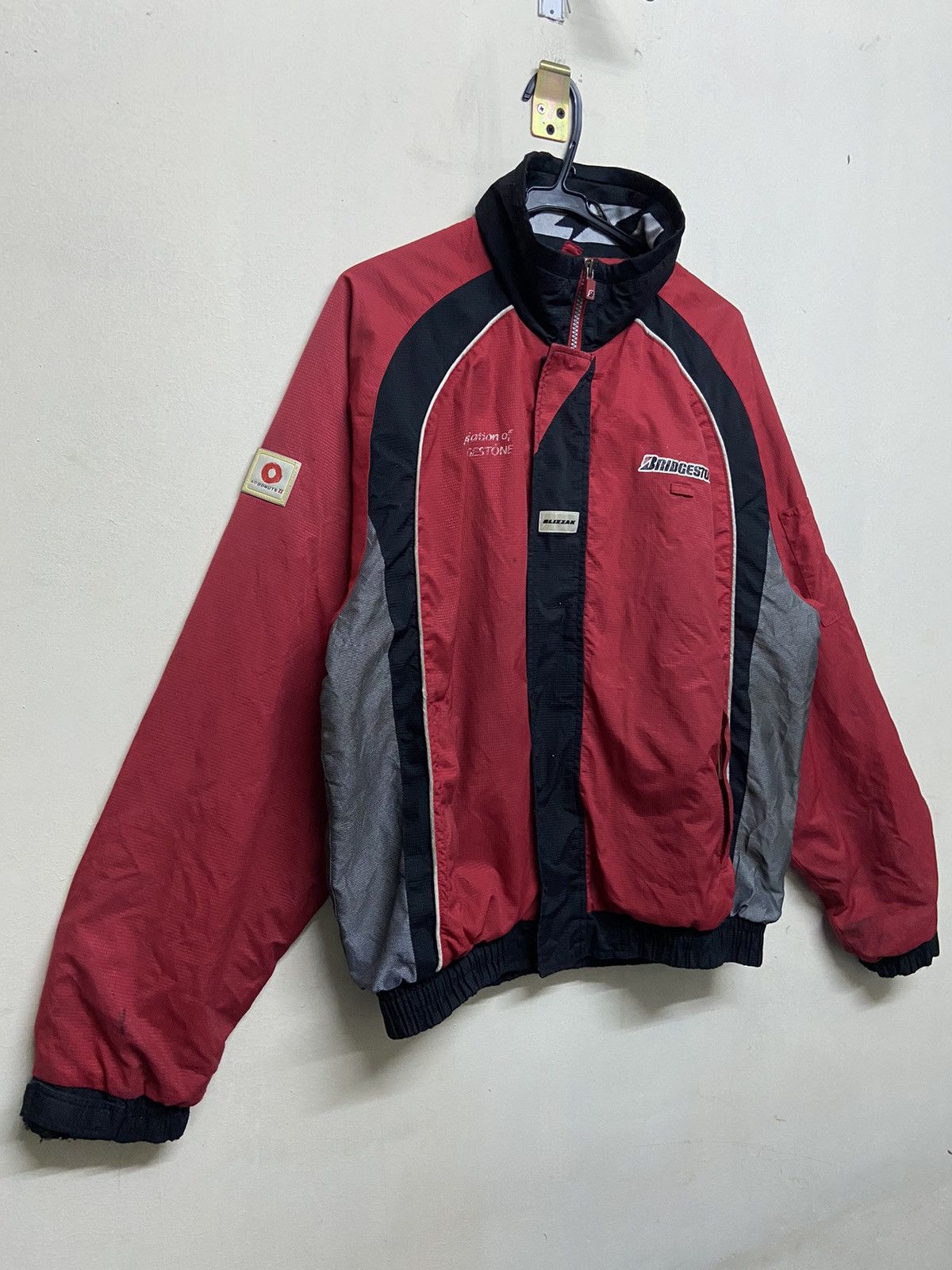 Japanese Brand × Vintage Vintage Blizzak By Bringestone Racing Jacket Size US XL / EU 56 / 4 - 3 Thumbnail