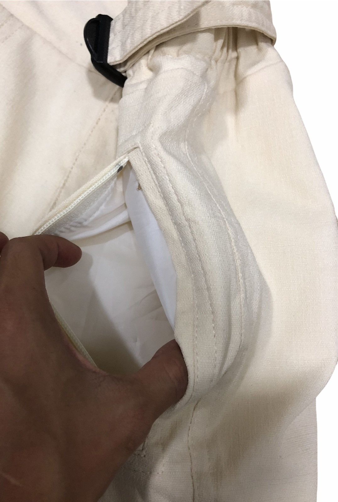 Bvlgari × Vintage Vintage BULGARI SPORTS White Snow Bib Pants Size L Size US 32 / EU 48 - 7 Thumbnail