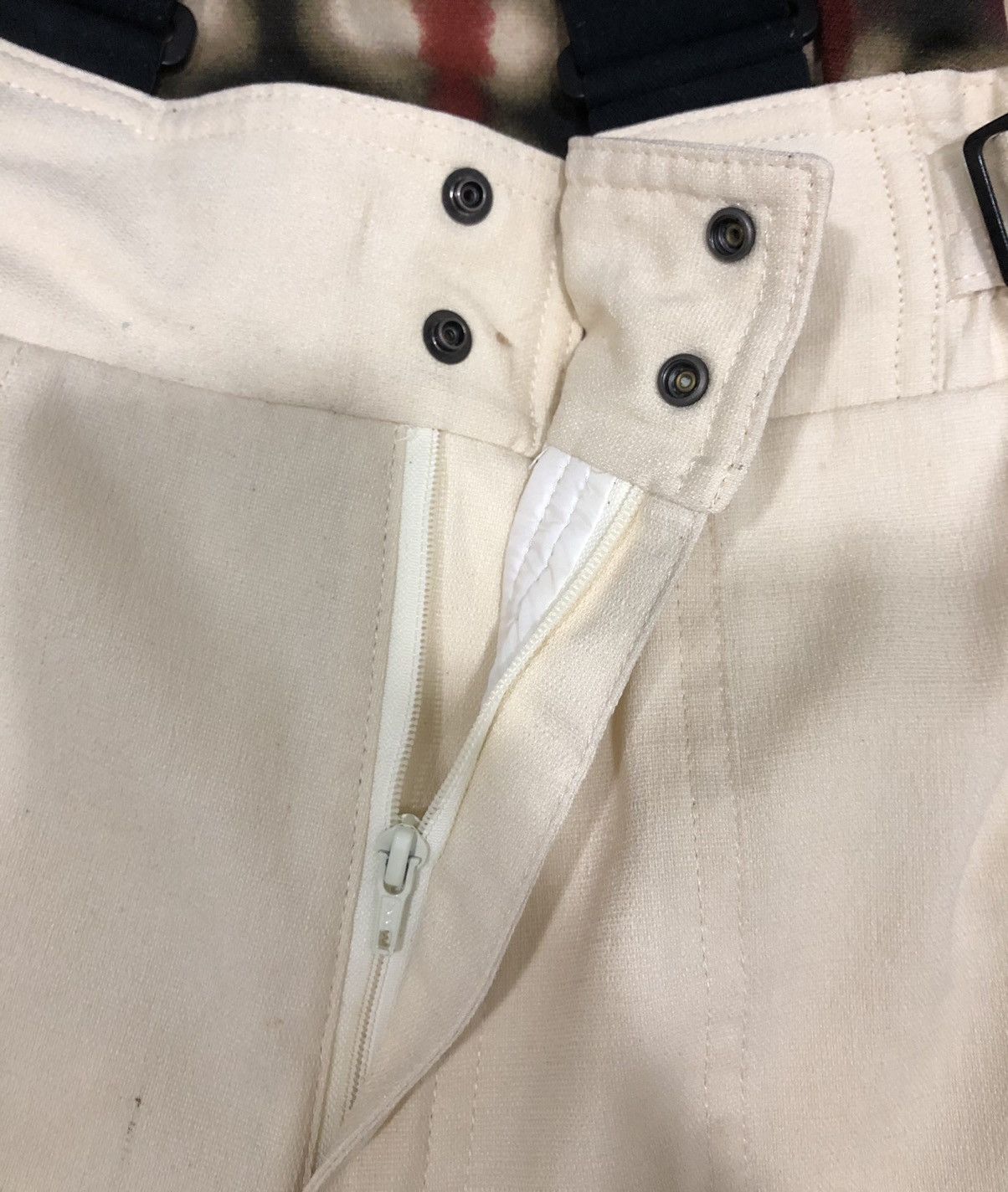 Bvlgari × Vintage Vintage BULGARI SPORTS White Snow Bib Pants Size L Size US 32 / EU 48 - 9 Thumbnail