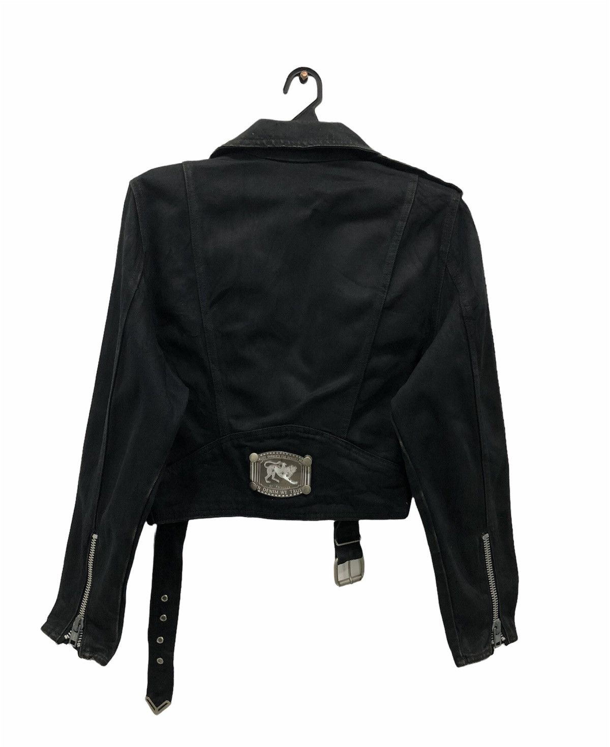 If Six Was Nine PARASUCO MADE IN CANADA DENIM JACKET PUNK STYLE Size US M / EU 48-50 / 2 - 2 Thumbnail