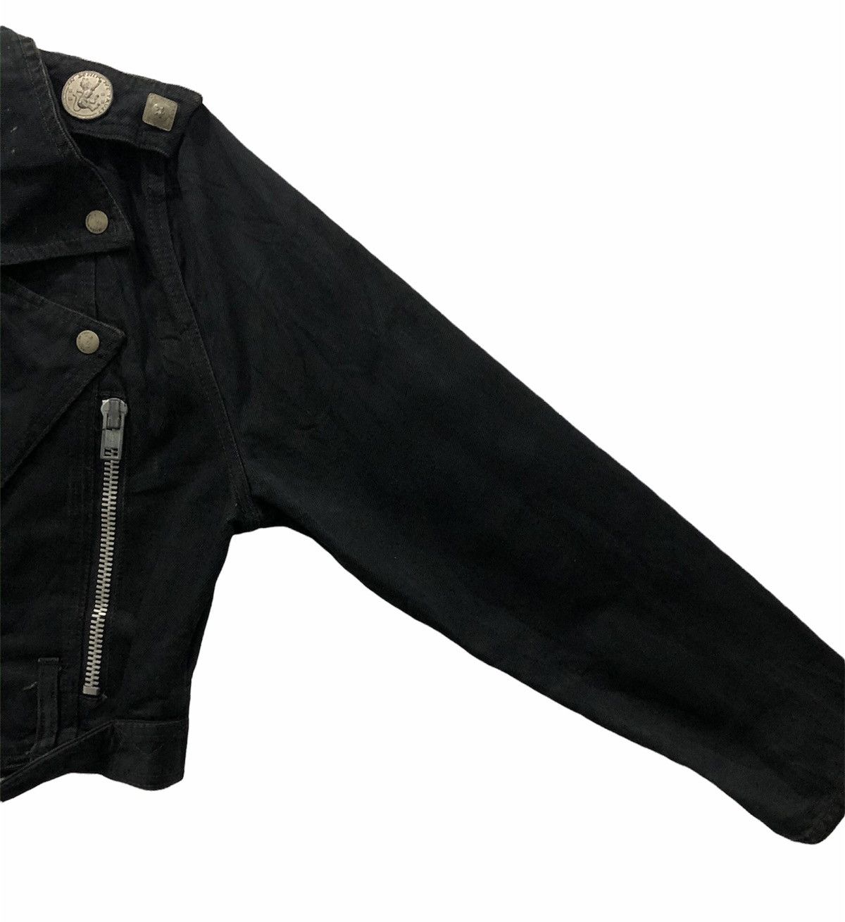 If Six Was Nine PARASUCO MADE IN CANADA DENIM JACKET PUNK STYLE Size US M / EU 48-50 / 2 - 3 Thumbnail