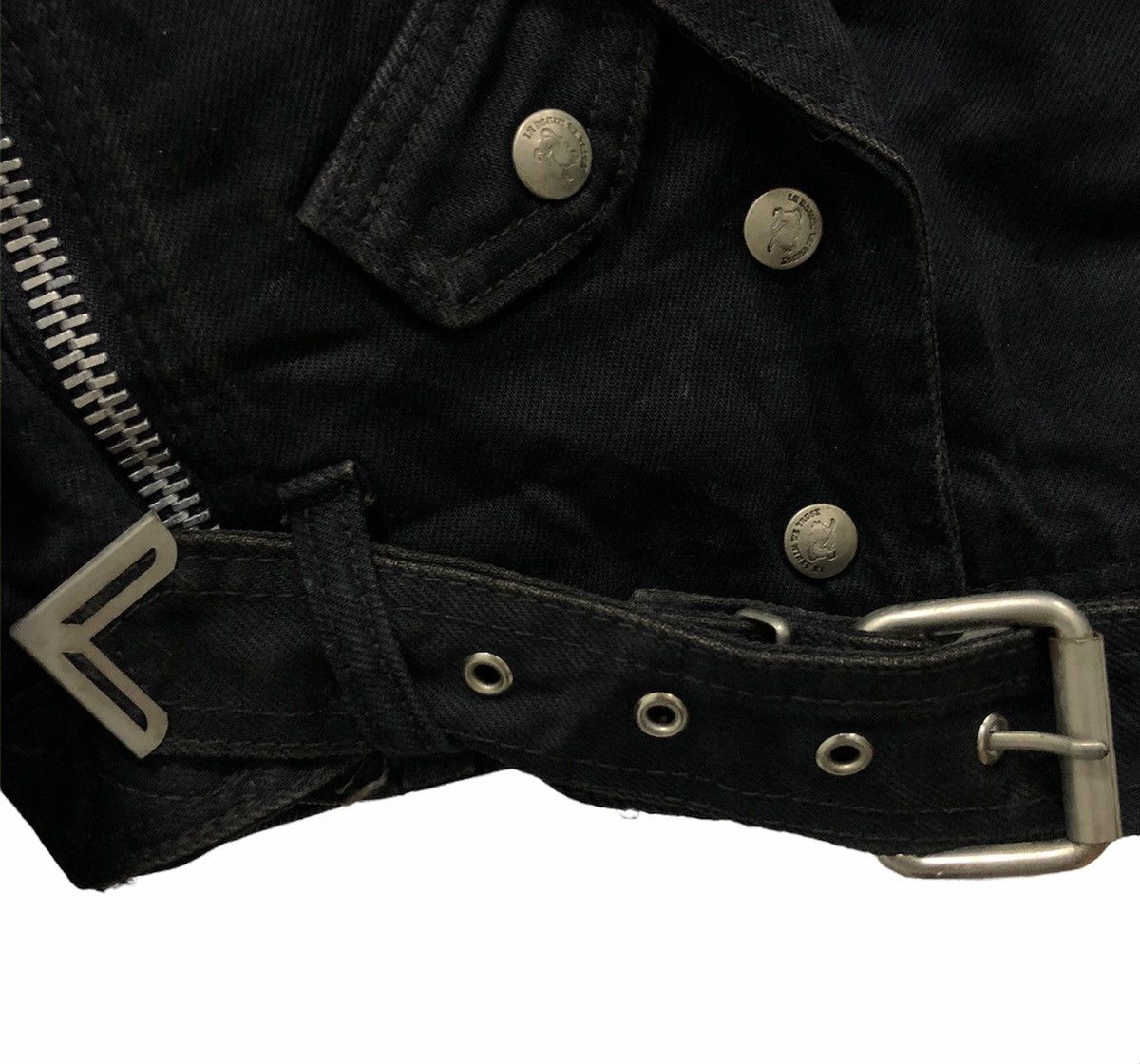 If Six Was Nine PARASUCO MADE IN CANADA DENIM JACKET PUNK STYLE Size US M / EU 48-50 / 2 - 7 Thumbnail