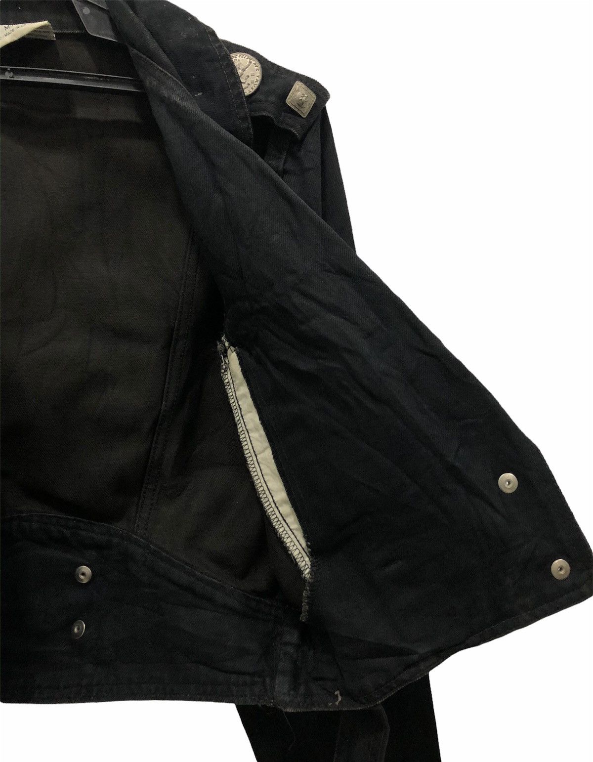 If Six Was Nine PARASUCO MADE IN CANADA DENIM JACKET PUNK STYLE Size US M / EU 48-50 / 2 - 11 Thumbnail
