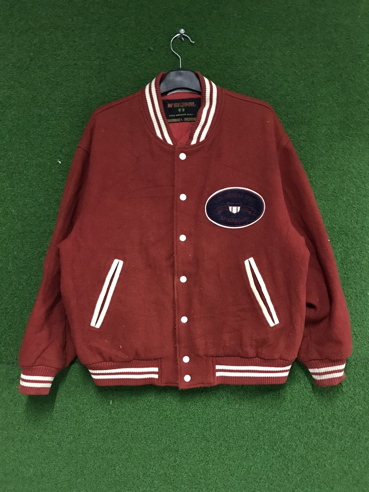 Vintage Vintage McGregor Varsity Jacket Size US L / EU 52-54 / 3 - 1 Thumbnail