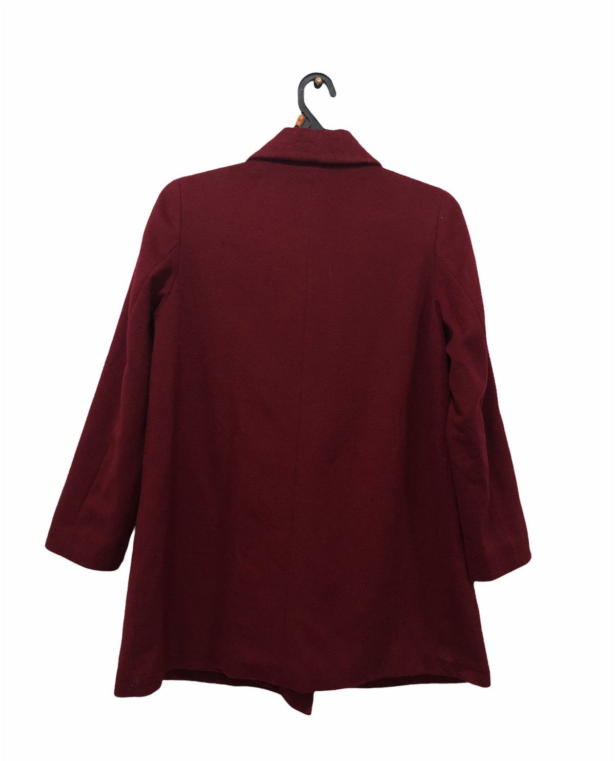 Designer CACHEMIRE ET LAINE WOOL LONG COAT Size US M / EU 48-50 / 2 - 2 Thumbnail