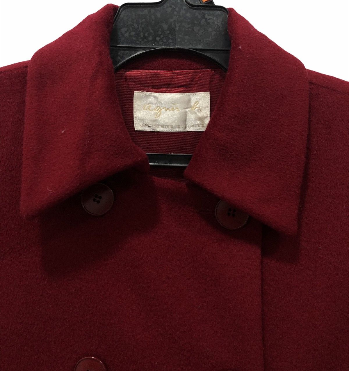 Designer CACHEMIRE ET LAINE WOOL LONG COAT Size US M / EU 48-50 / 2 - 3 Thumbnail
