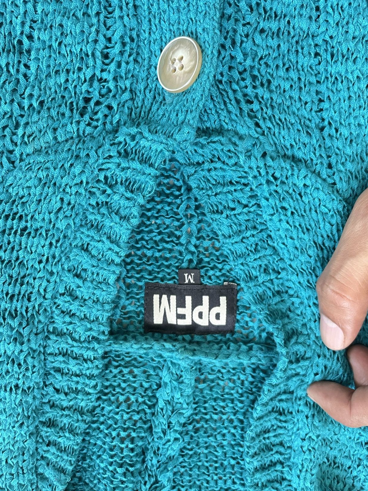 PPFM PPFM Crochet hoodie Size US M / EU 48-50 / 2 - 4 Thumbnail