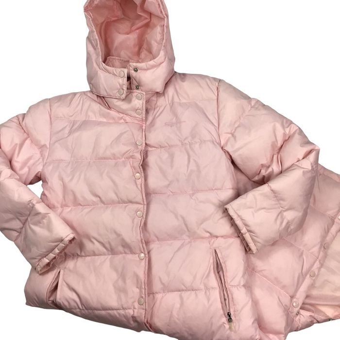 Fubu FUBU classic long pink down puffer jacket 50/50 down feather Grailed