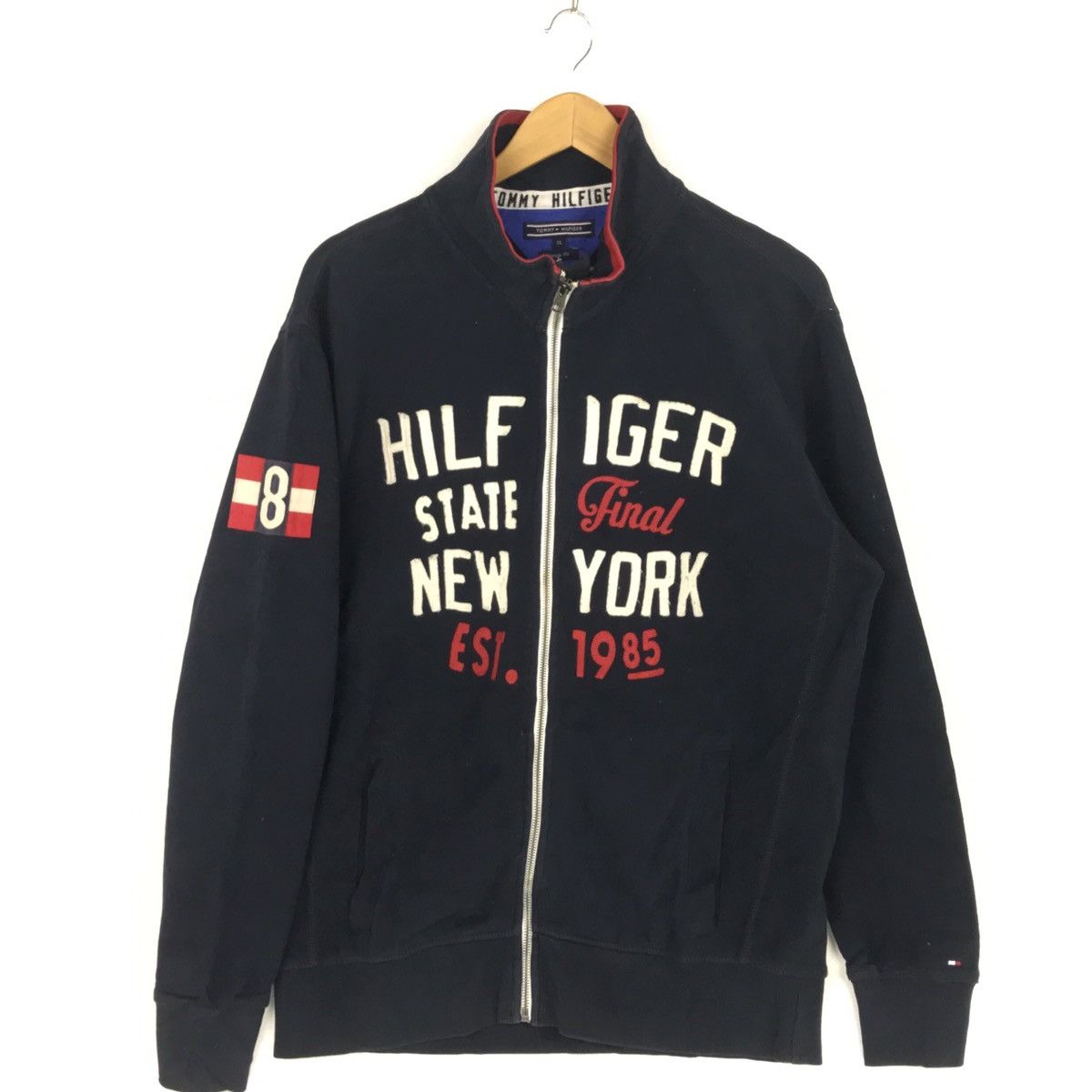 Tommy Hilfiger Vintage Tommy hilfiger Sweatshirt Embroidery Logo Size XL Size US XL / EU 56 / 4 - 1 Thumbnail