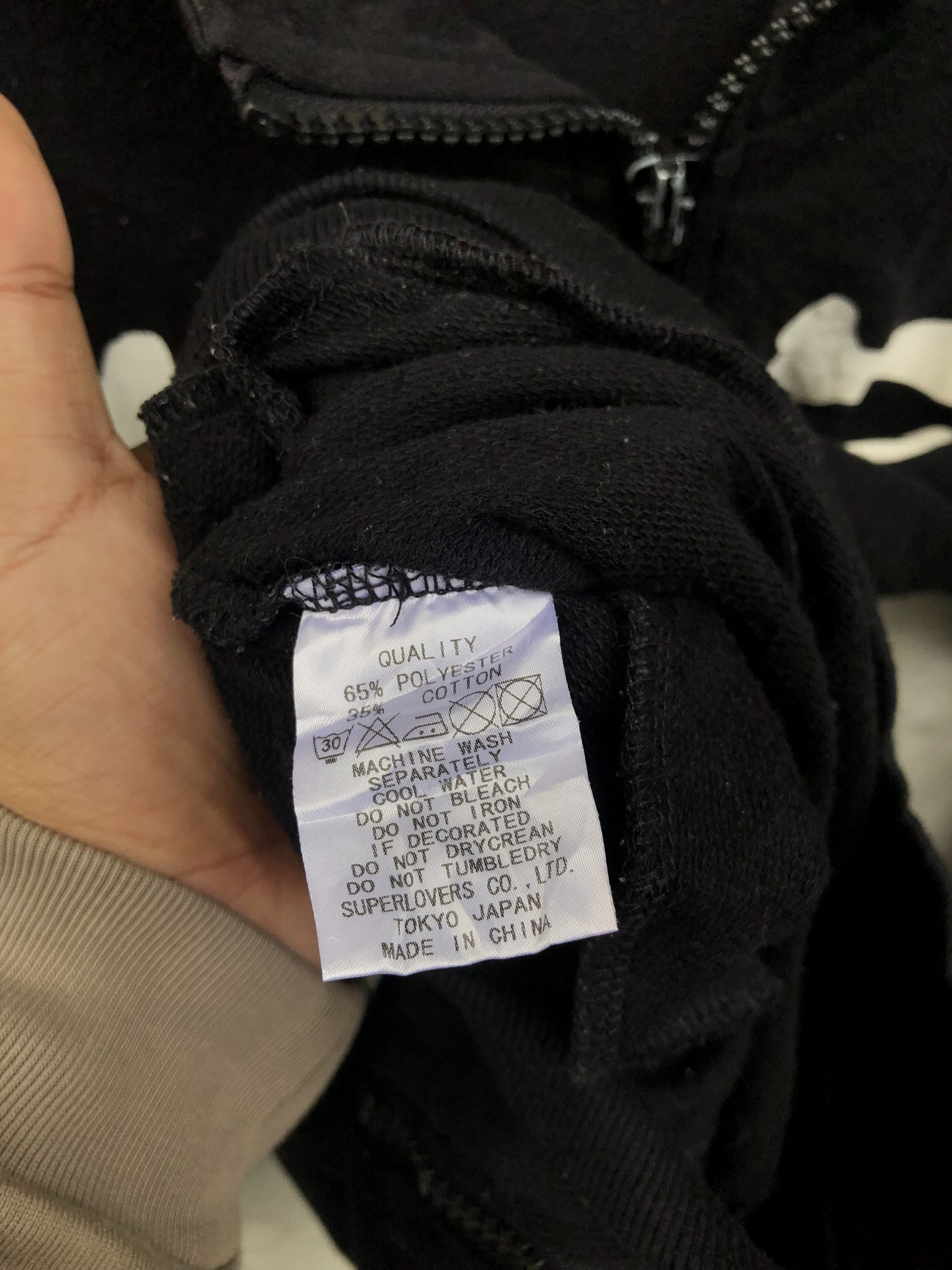 Beauty Beast Super lovers skeleton zip hoodie Size US M / EU 48-50 / 2 - 12 Thumbnail