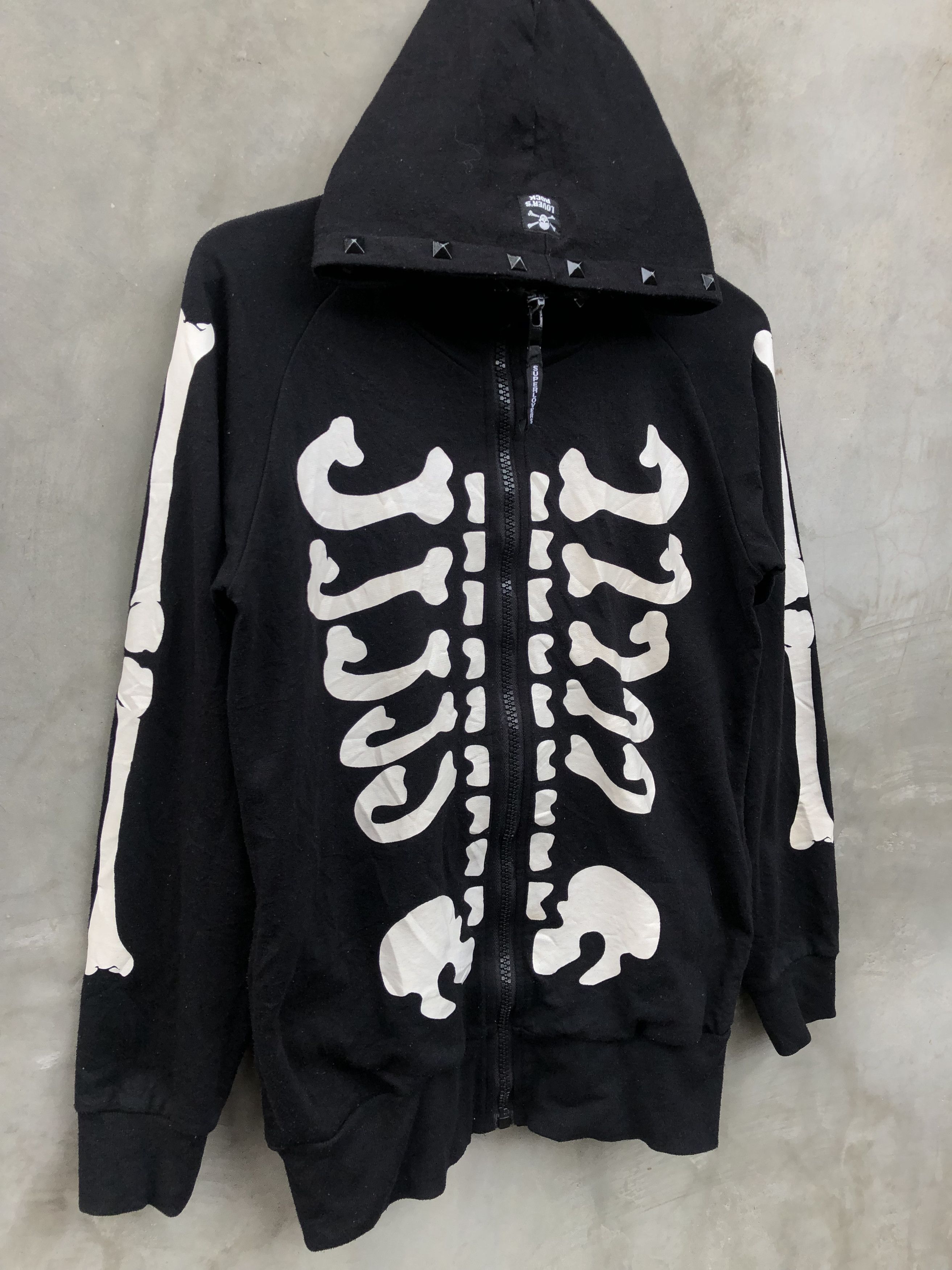 Beauty Beast Super lovers skeleton zip hoodie Size US M / EU 48-50 / 2 - 7 Thumbnail