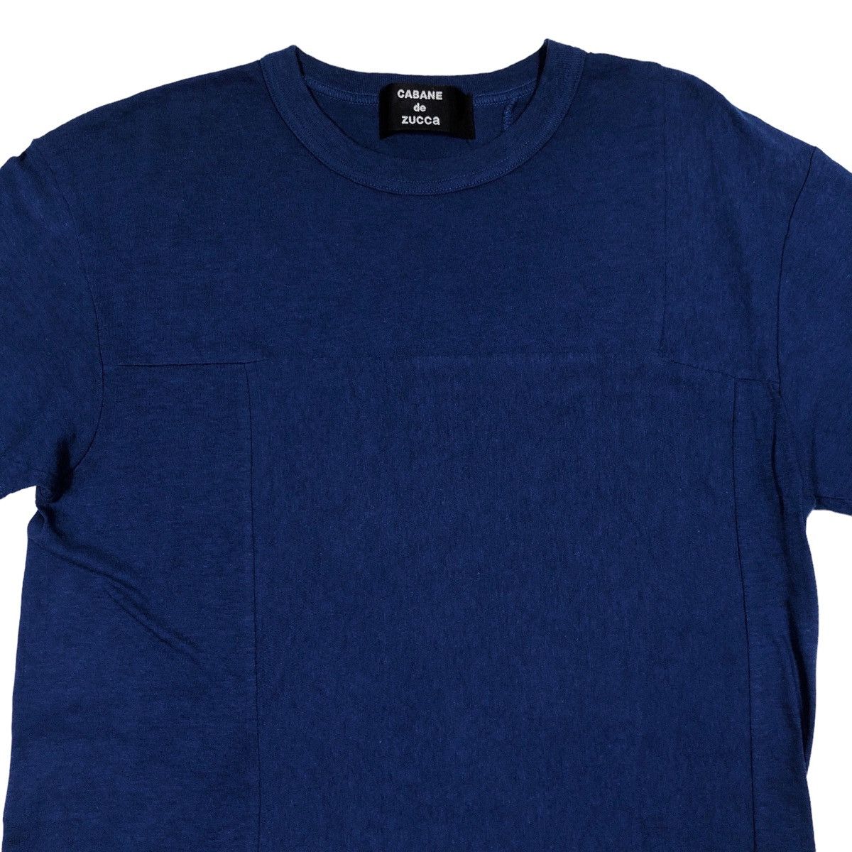 CABANE de ZUCCa Cabane De Zucca by Issey Miyake Indigo T-Shirt Size US M / EU 48-50 / 2 - 2 Thumbnail