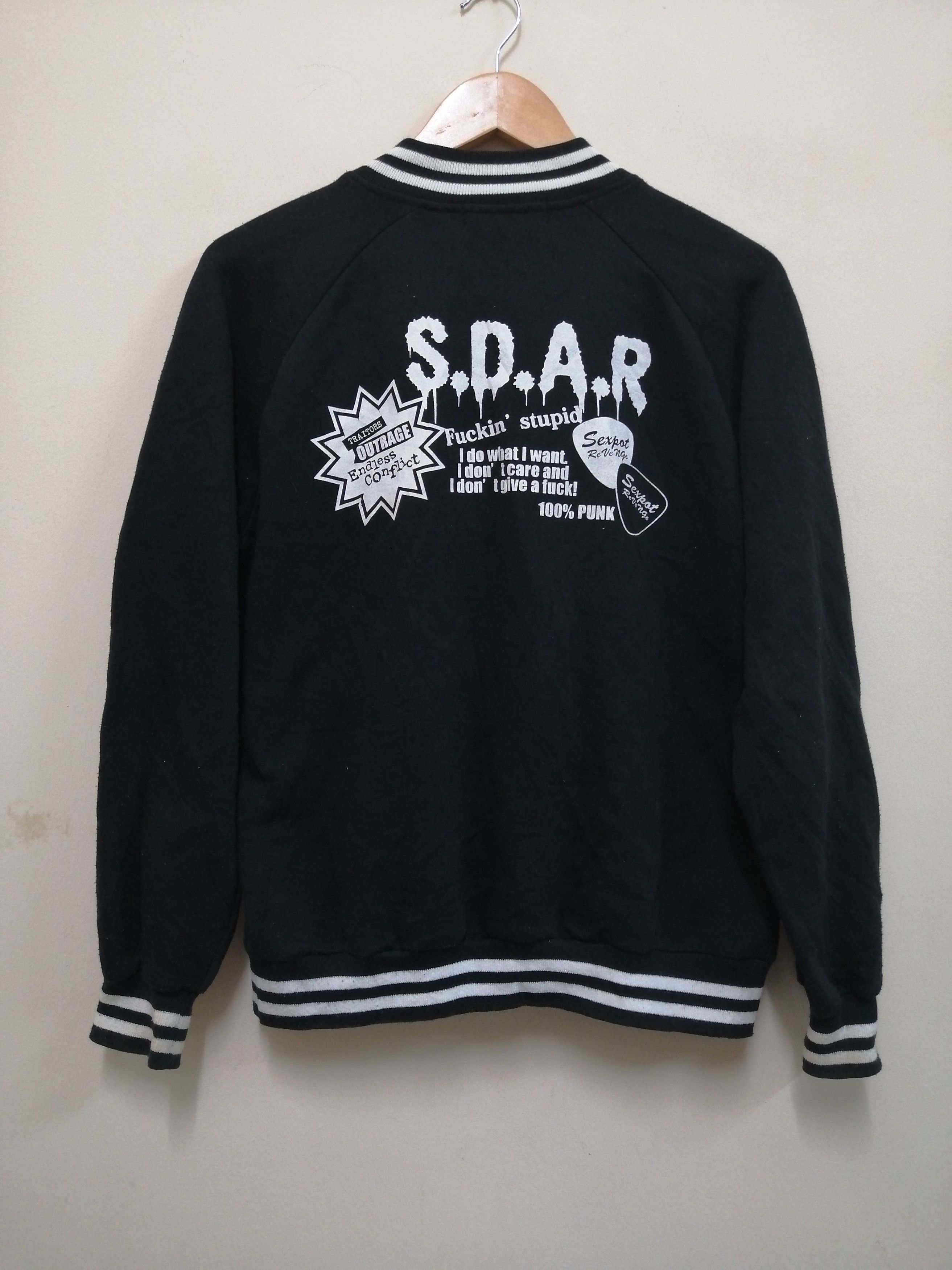 Japanese Brand Sex Pot Revenge vasity jacket Size US M / EU 48-50 / 2 - 3 Thumbnail