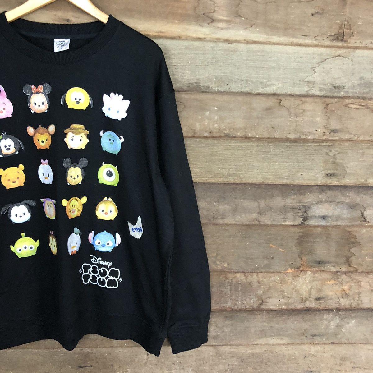 Disney Tsum Tsum Disney Black Sweatshirt #5663 Size US XXL / EU 58 / 5 - 5 Thumbnail