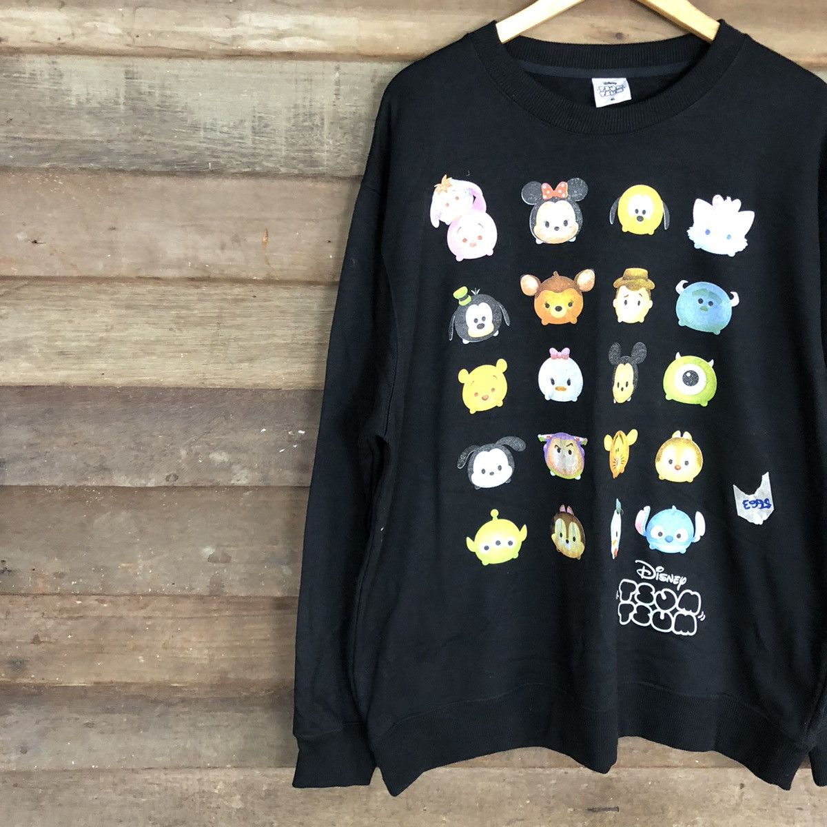 Disney Tsum Tsum Disney Black Sweatshirt #5663 Size US XXL / EU 58 / 5 - 7 Thumbnail