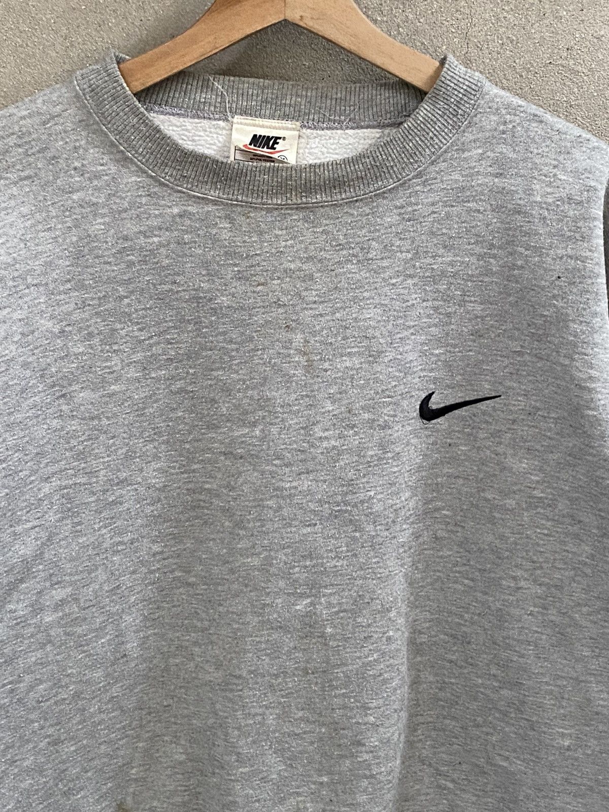 Nike × Vintage Vintage Nike small logo sweatshirt Size US M / EU 48-50 / 2 - 3 Thumbnail