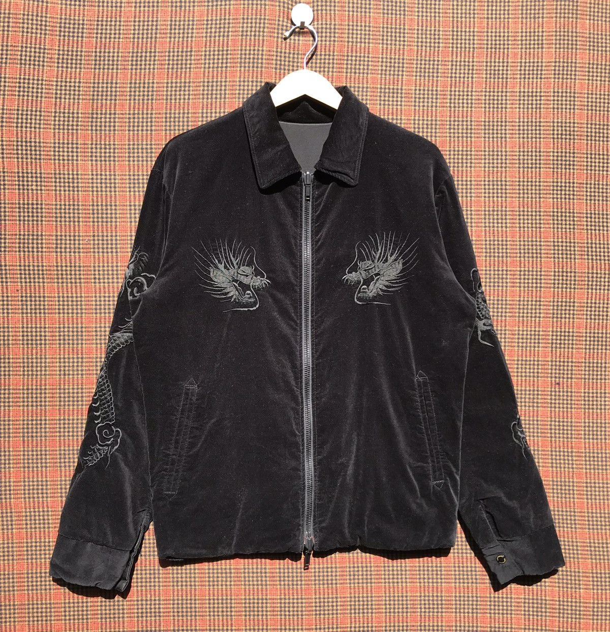 Japanese Brand 1 Piu 1 Uguale 3 Sukajan Reversible Jacket Sukajan Japan Size US L / EU 52-54 / 3 - 2 Thumbnail
