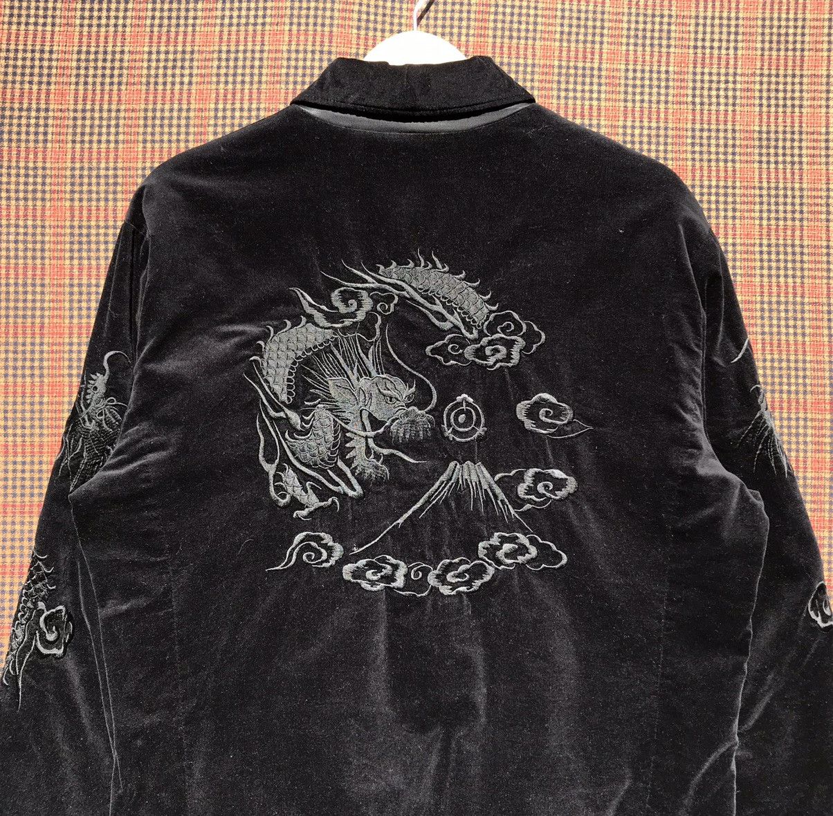 Japanese Brand 1 Piu 1 Uguale 3 Sukajan Reversible Jacket Sukajan Japan Size US L / EU 52-54 / 3 - 8 Thumbnail