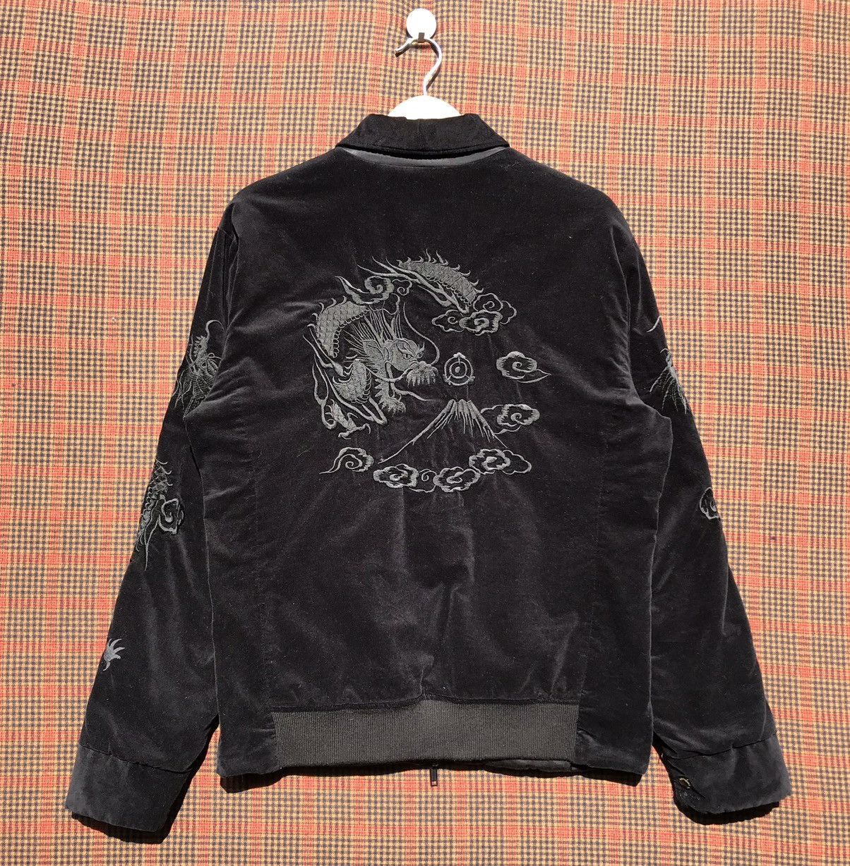 Japanese Brand 1 Piu 1 Uguale 3 Sukajan Reversible Jacket Sukajan Japan Size US L / EU 52-54 / 3 - 1 Thumbnail
