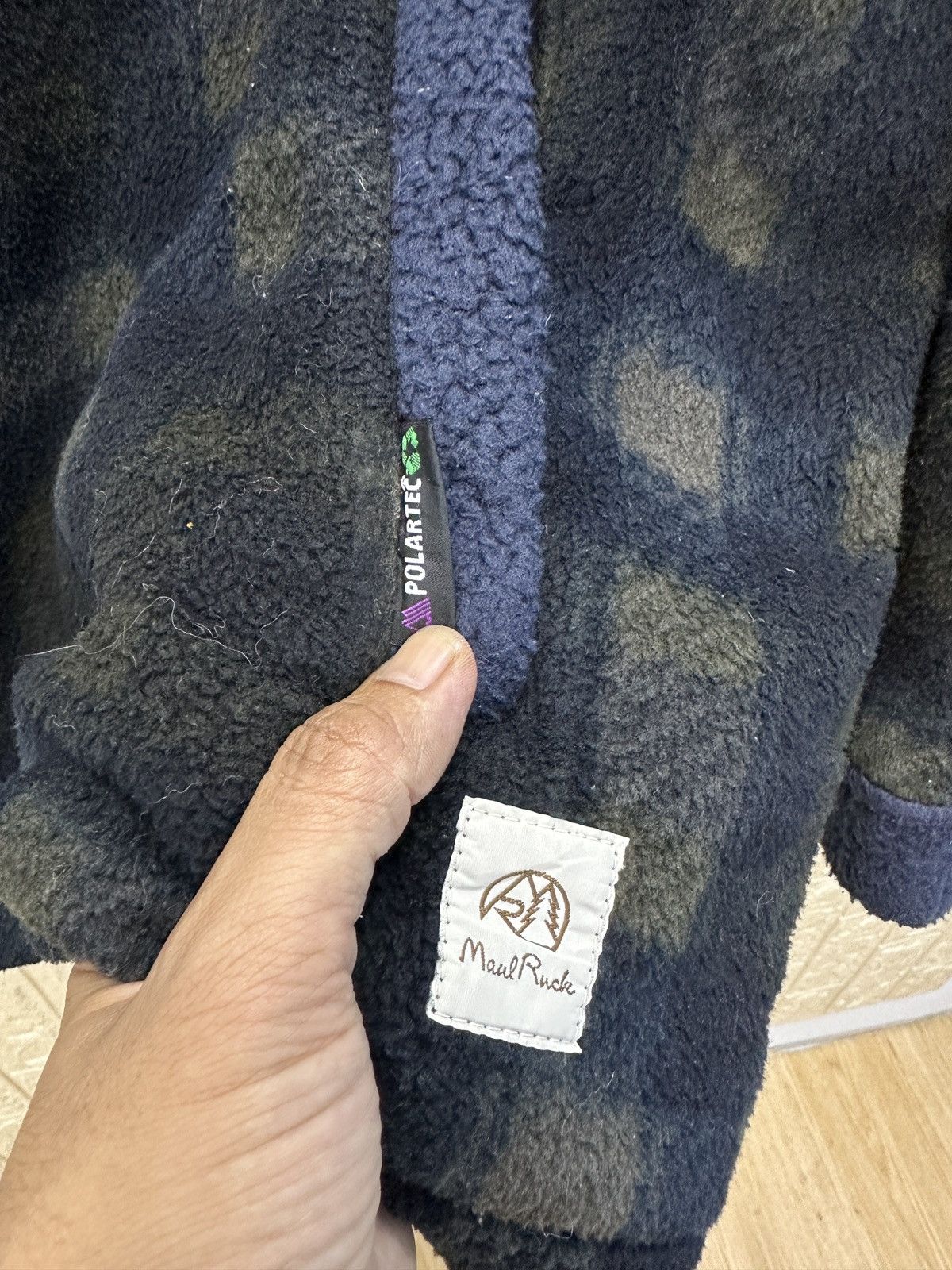 Polartec Vintage MAUL RUCK Polartec Fleece Full Neck GR51 Size US L / EU 52-54 / 3 - 4 Thumbnail