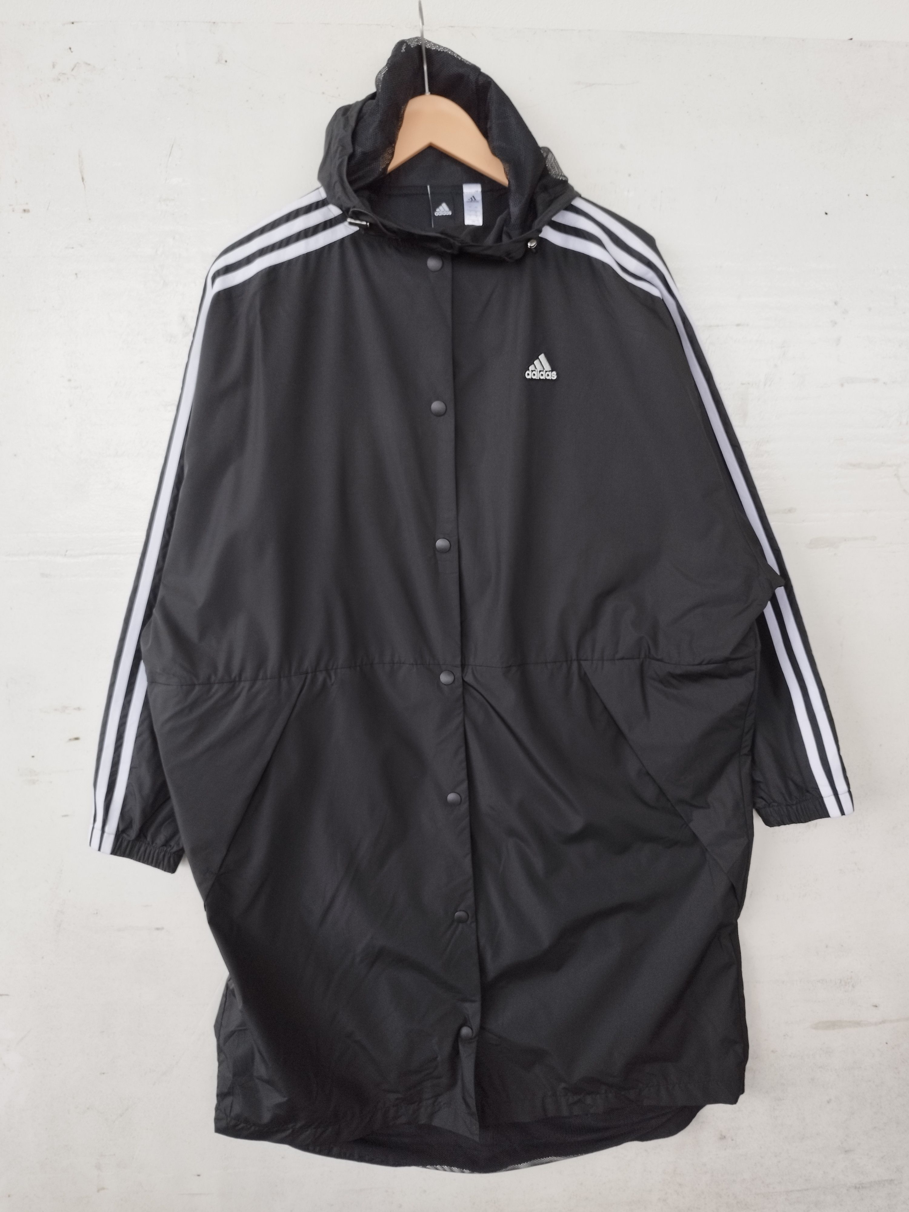 Adidas Adidas Parkas overcoat long jacket Size US XL / EU 56 / 4 - 3 Thumbnail