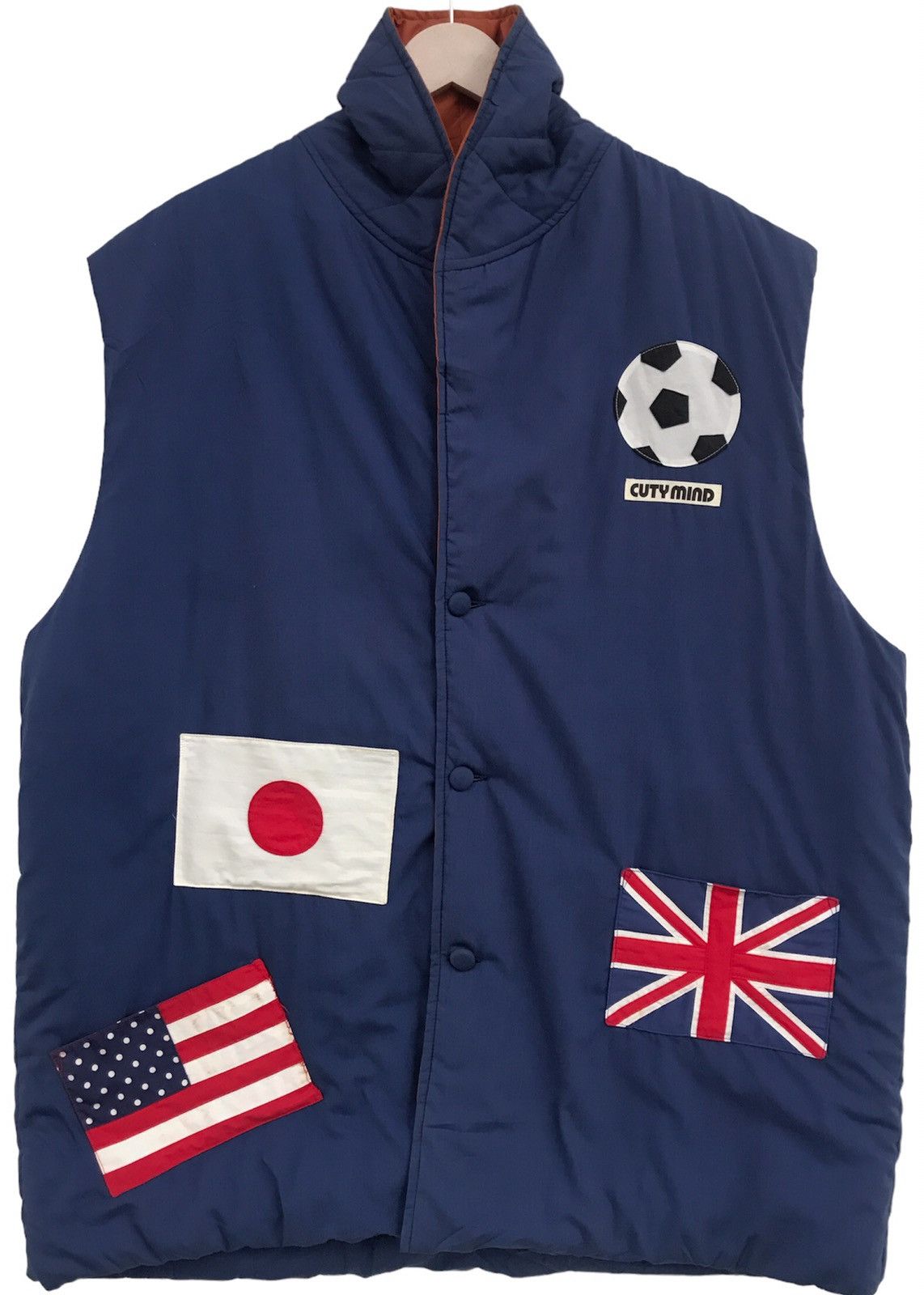 Japanese Brand Button up Vest Jacket Very Rare