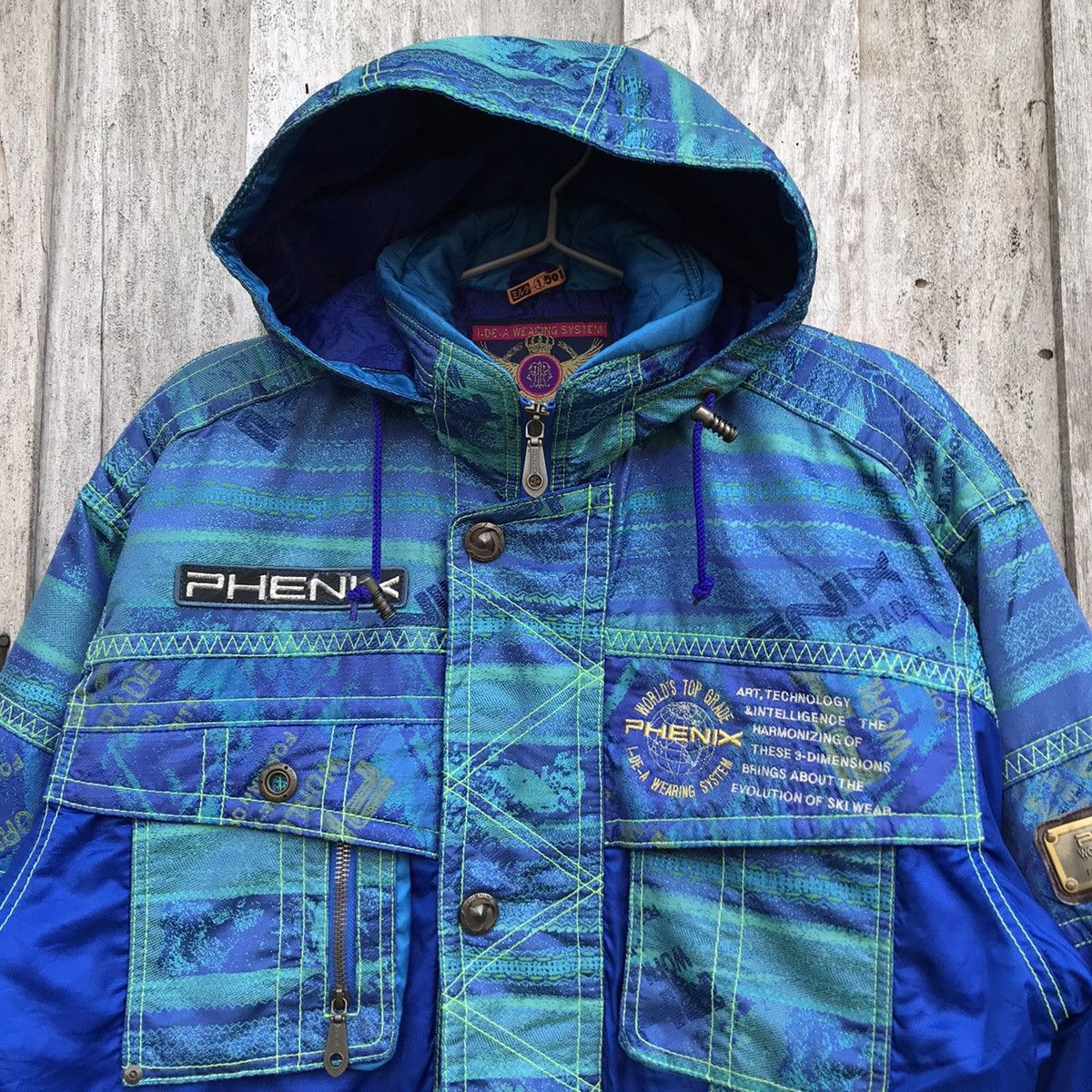 Japanese Brand Vintage PHENIX Ski Jacket Size US L / EU 52-54 / 3 - 2 Thumbnail