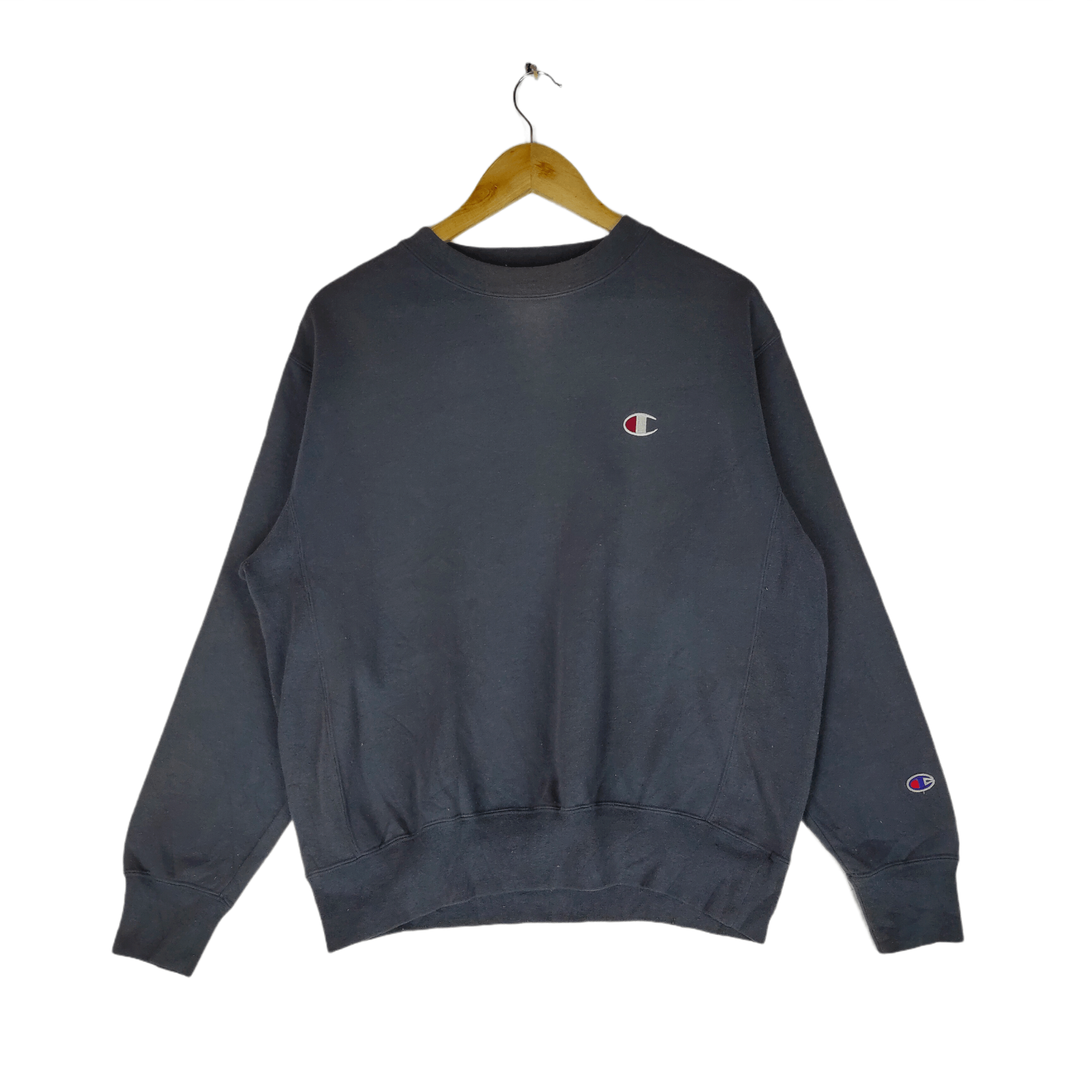 Champion CHAMPION Plain Small Embroidery Logo Patches Sweatshirt Size US L / EU 52-54 / 3 - 1 Thumbnail