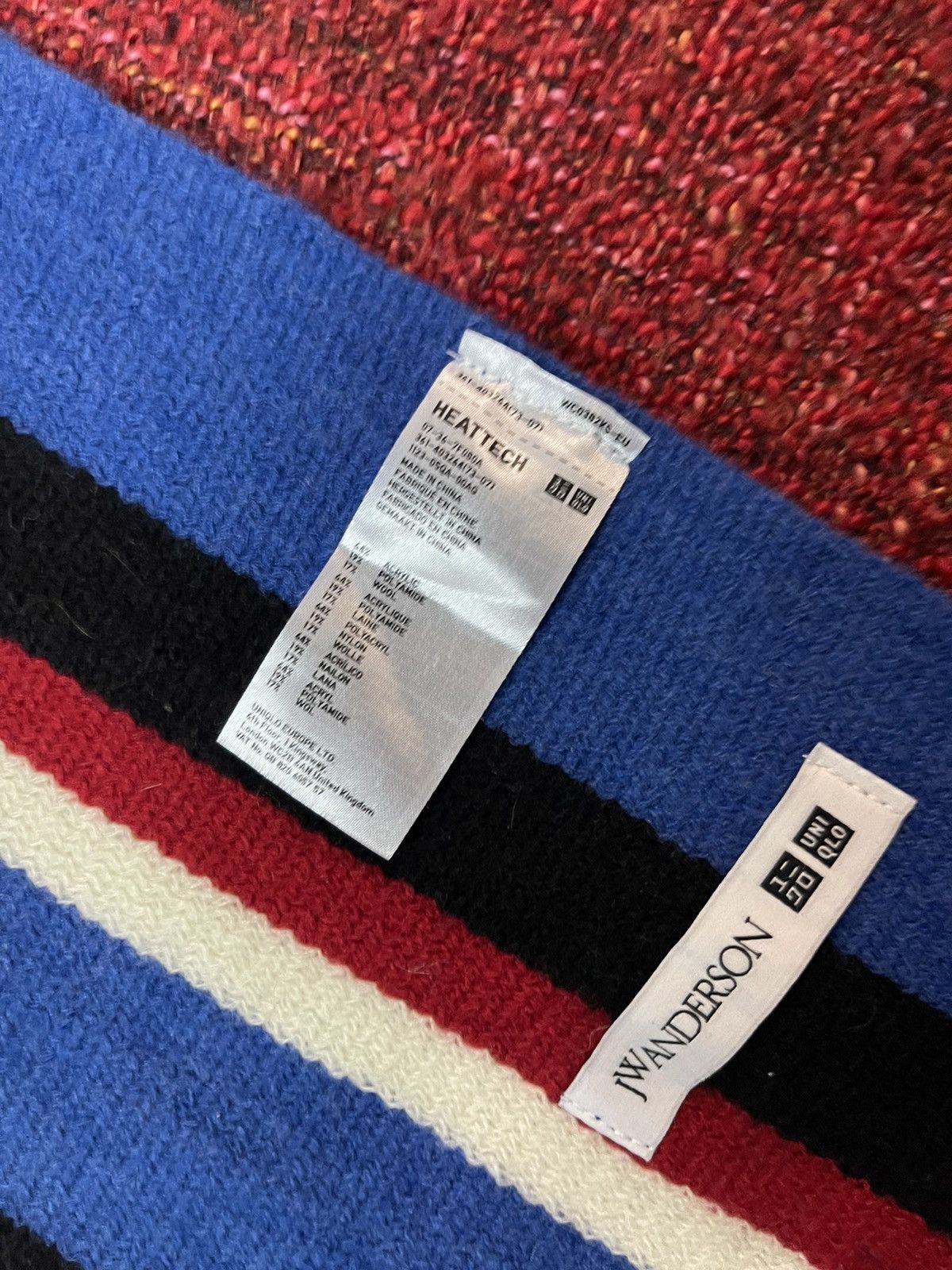 JW Anderson × Japanese Brand × Uniqlo J.W. Anderson x Uniqlo striped scarf Size ONE SIZE - 3 Thumbnail