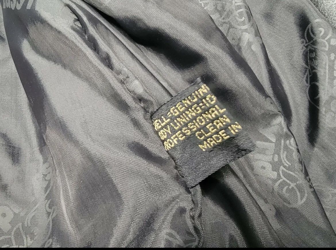 Vintage Easy Riders Motorcycle Brown/Black Leather Varsity