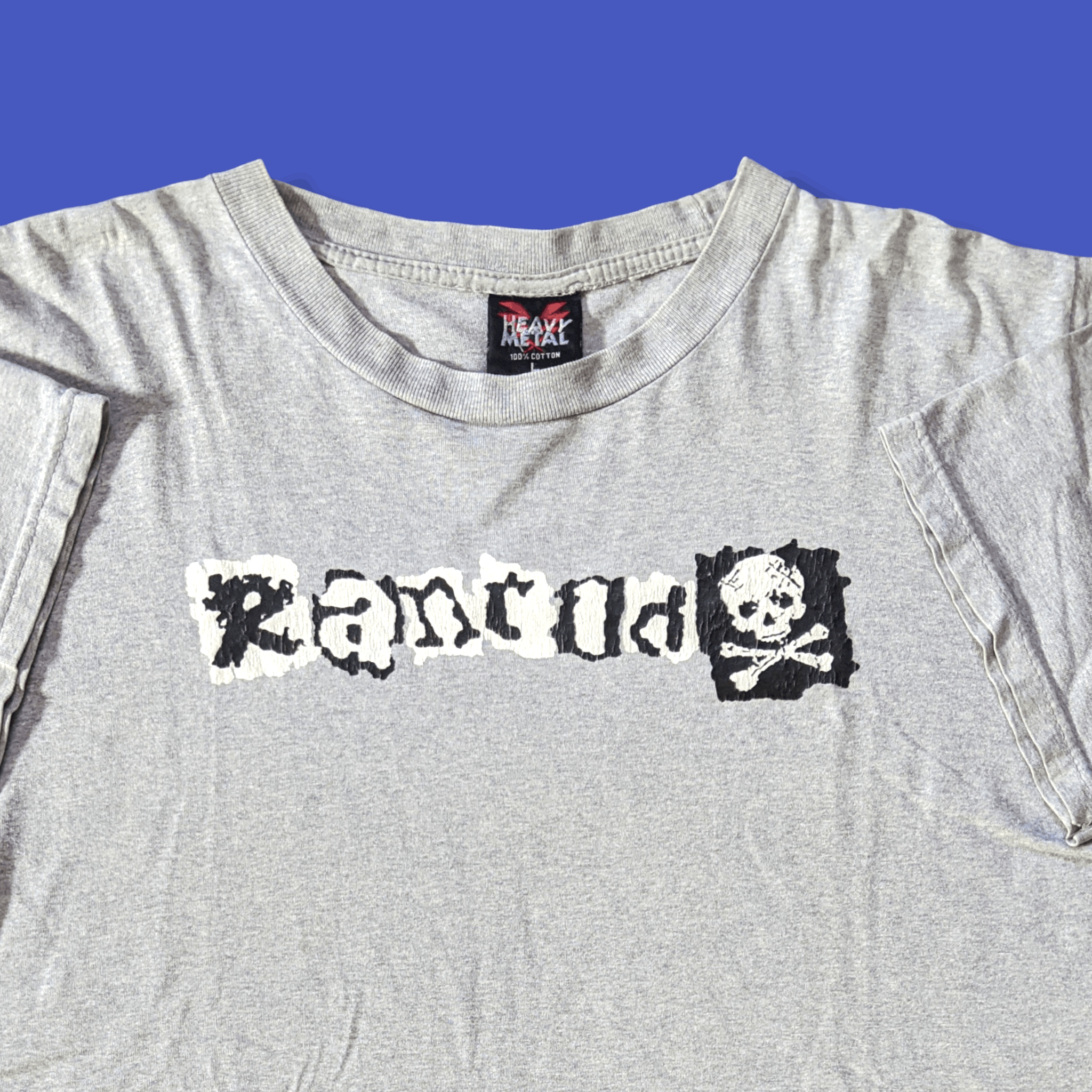 Vintage 90s Rancid Punk Rock Hardcore Band Spellout T shirt