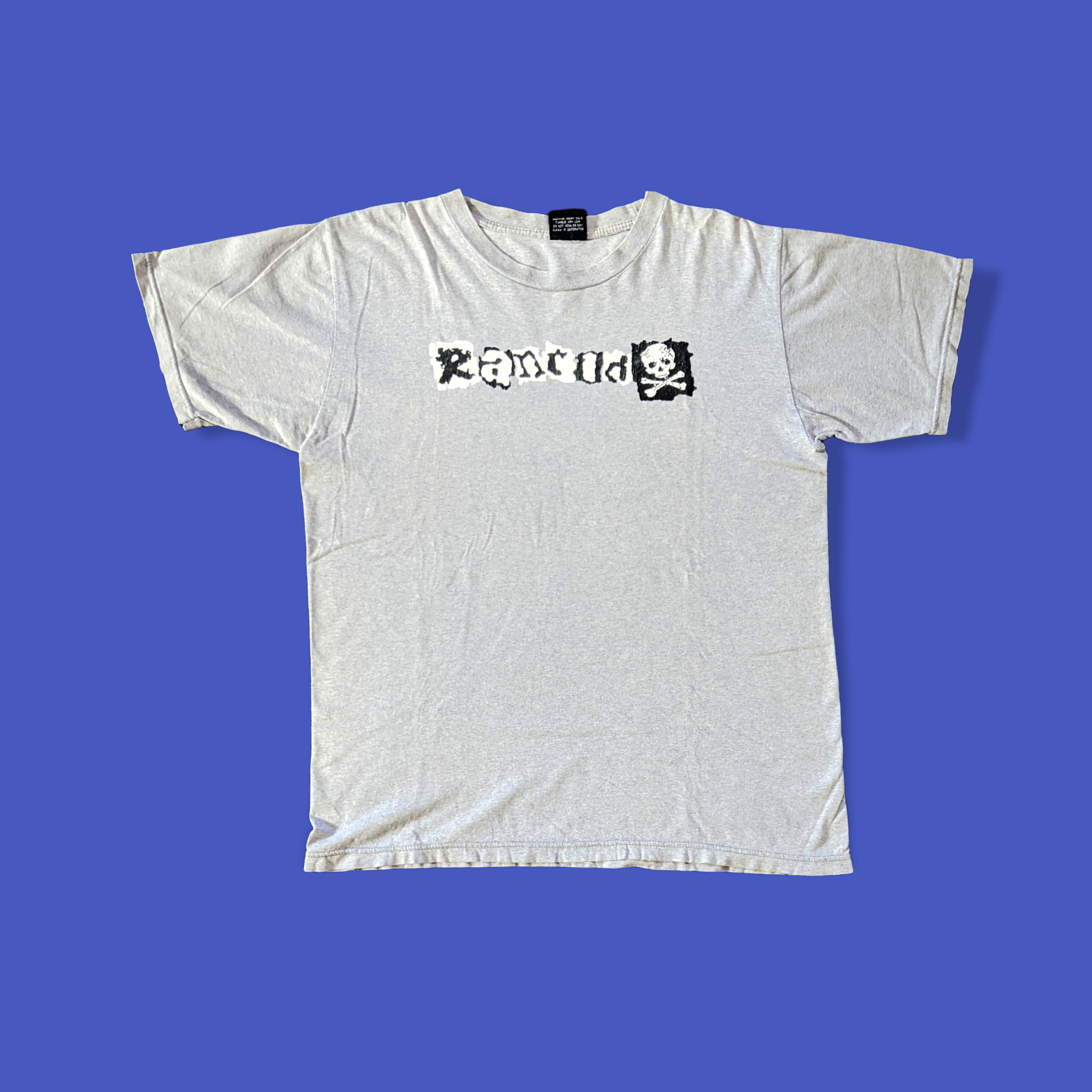 Vintage 90s Rancid Punk Rock Hardcore Band Spellout T shirt