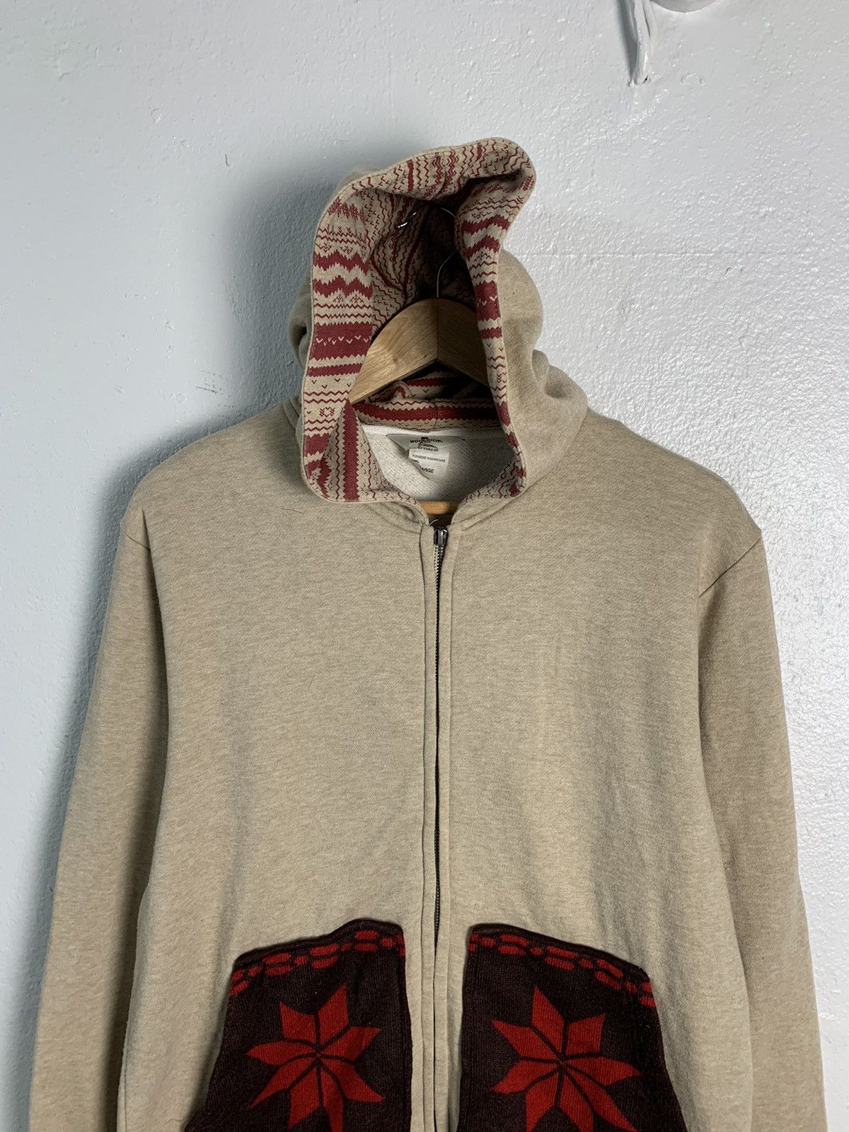 Woolrich Woolen Mills Woolrich Zipper Hoodie Size US L / EU 52-54 / 3 - 4 Thumbnail