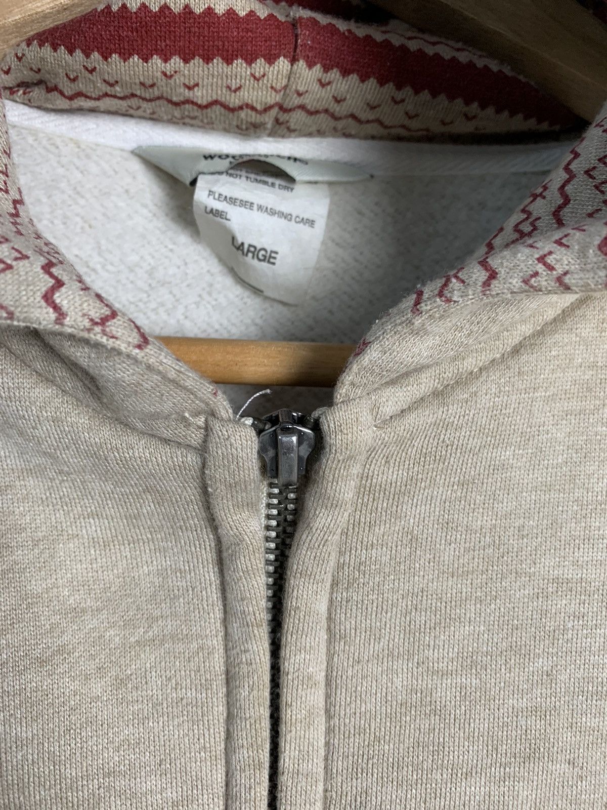 Woolrich Woolen Mills Woolrich Zipper Hoodie Size US L / EU 52-54 / 3 - 5 Thumbnail