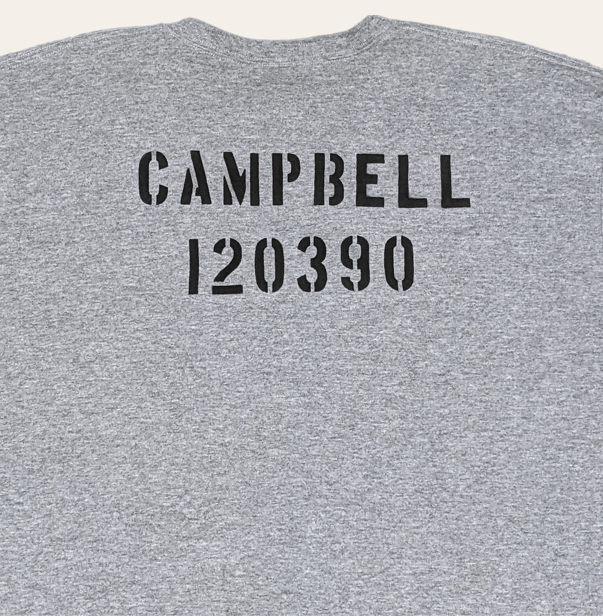 Russell Athletic × Vintage Vintage Russell Athletic Prison Inmate Campbell Sweatshirt Size US XXL / EU 58 / 5 - 3 Thumbnail