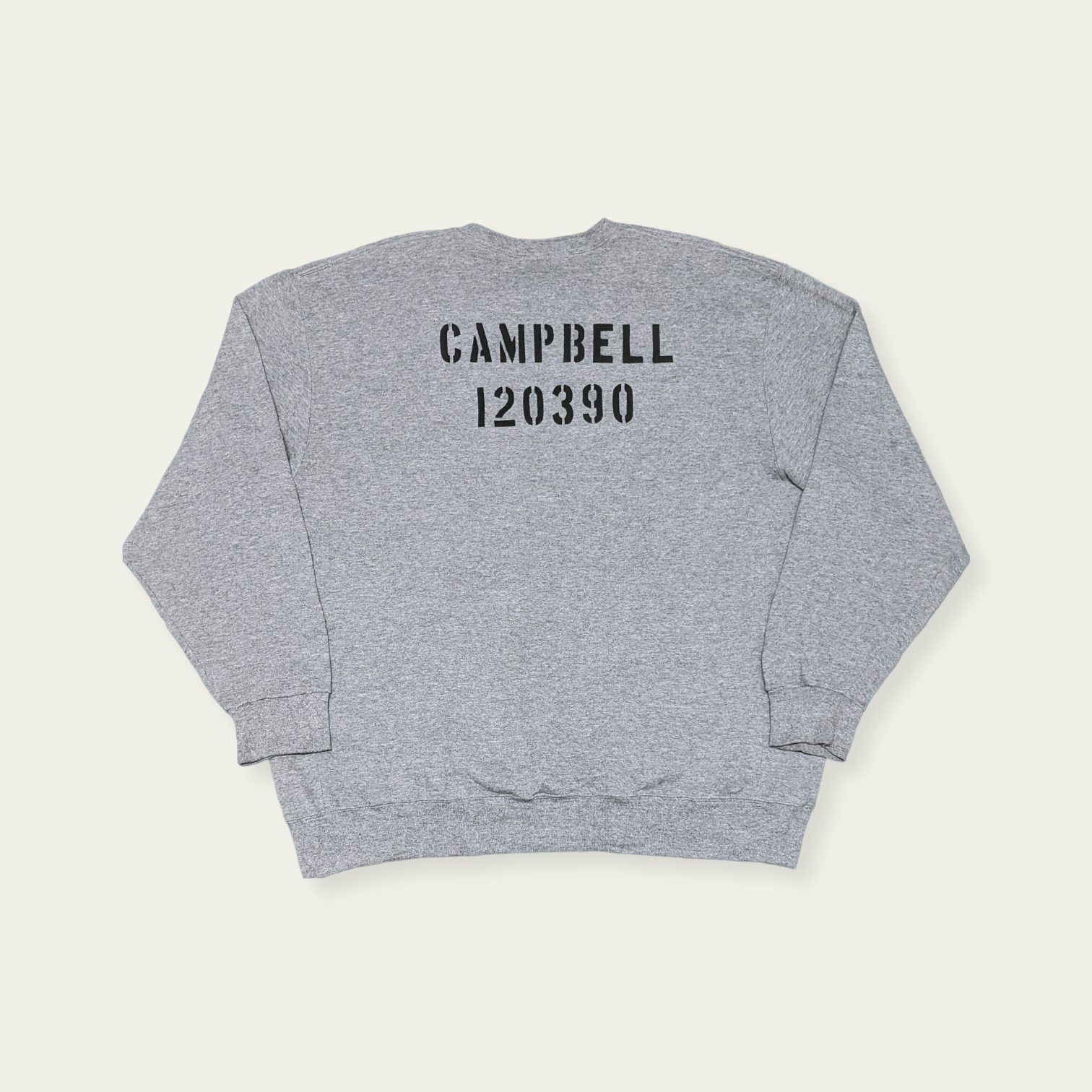 Russell Athletic × Vintage Vintage Russell Athletic Prison Inmate Campbell Sweatshirt Size US XXL / EU 58 / 5 - 1 Thumbnail