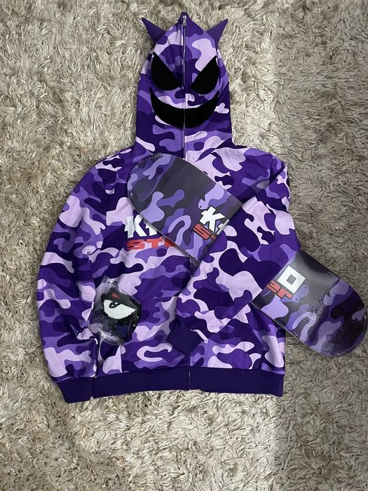 geng face hoodie