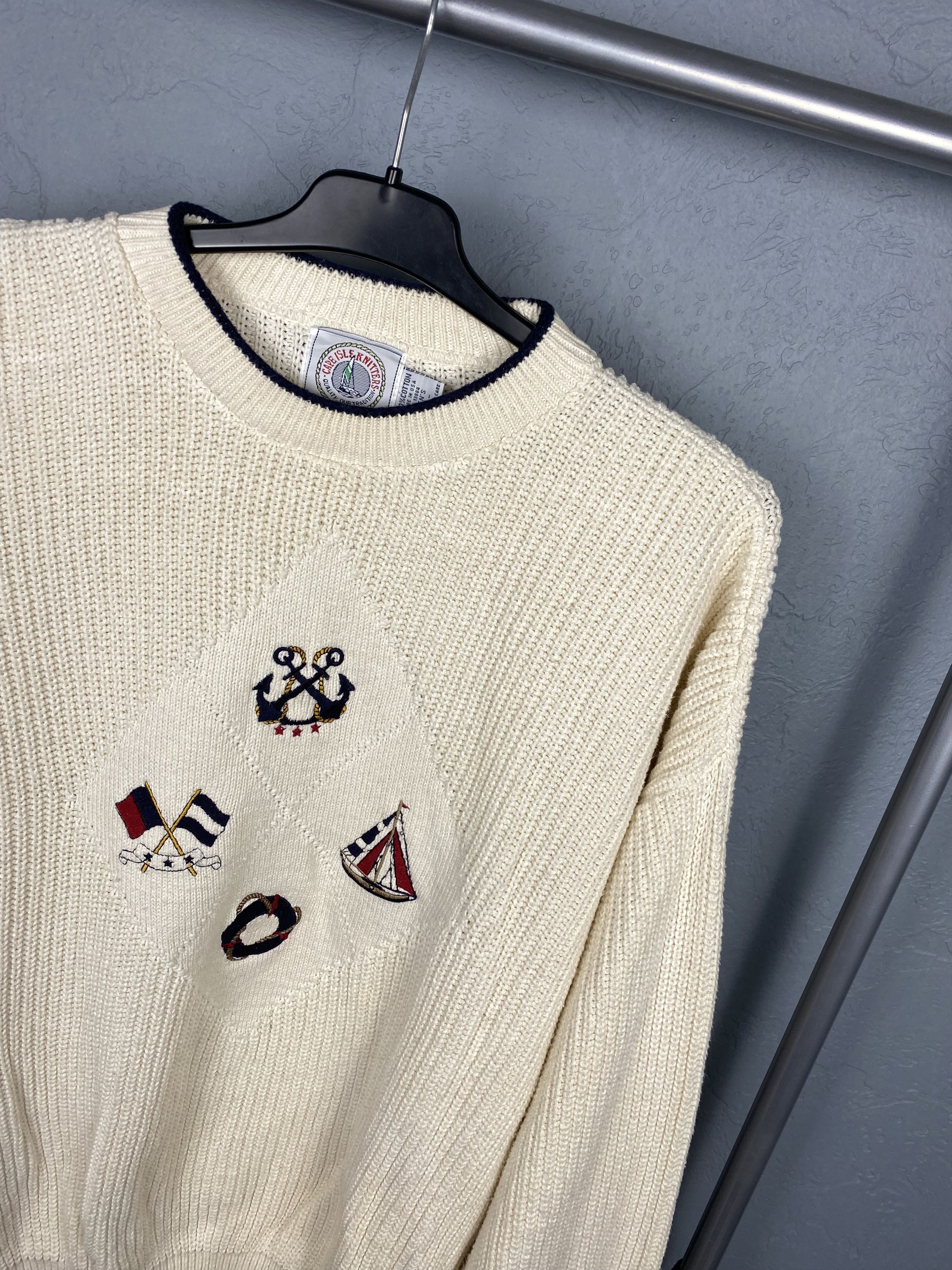 Vintage Vintage Crewneck Grafic Print Oversized Sweater Art USA Size US L / EU 52-54 / 3 - 2 Thumbnail