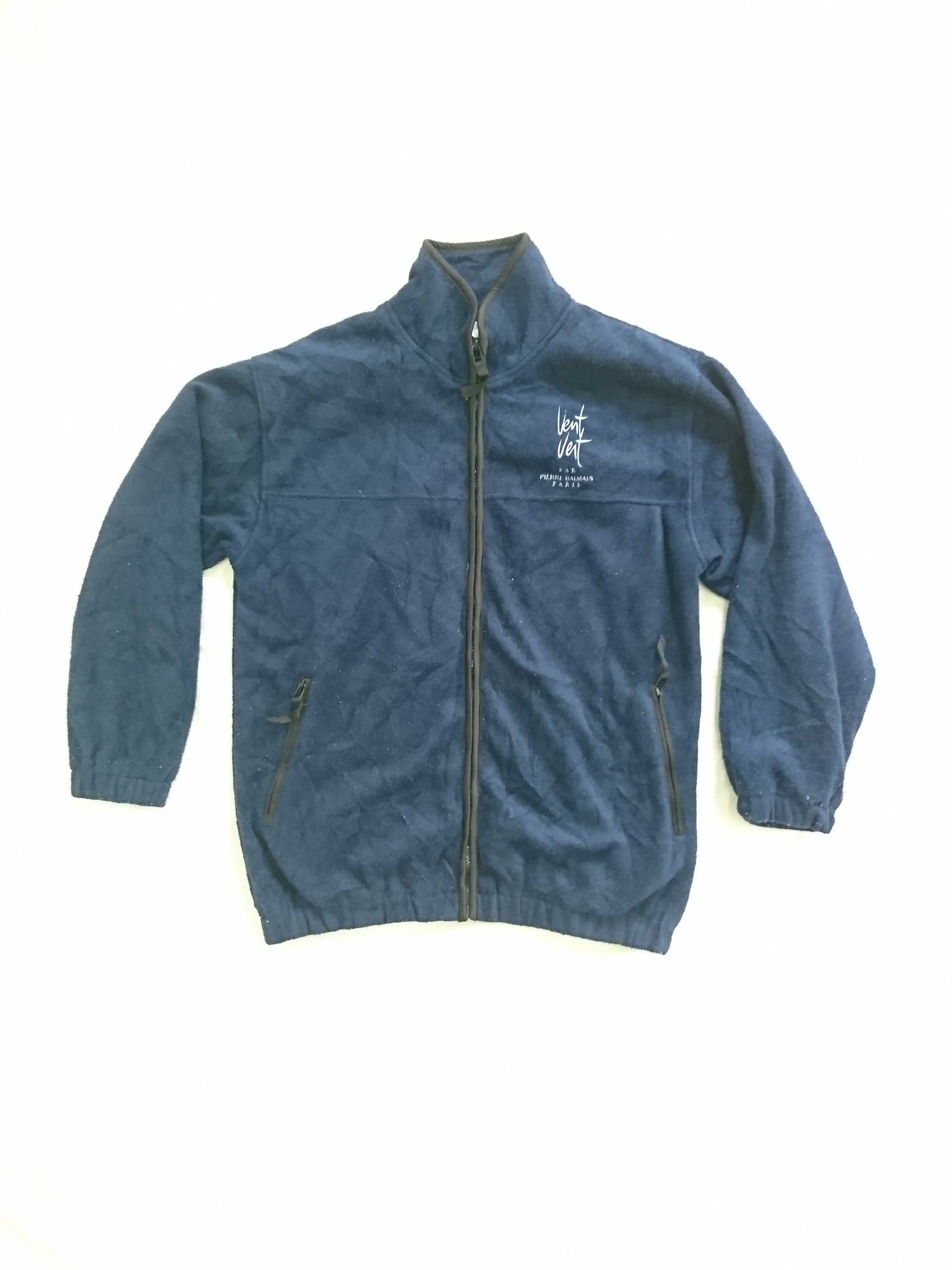 ジャケット・アウター 90's PIERRE BALMAIN wool jacket L Balmain × Pierre Balmain 90s Pierre Balmain Zip Wool Jacket With