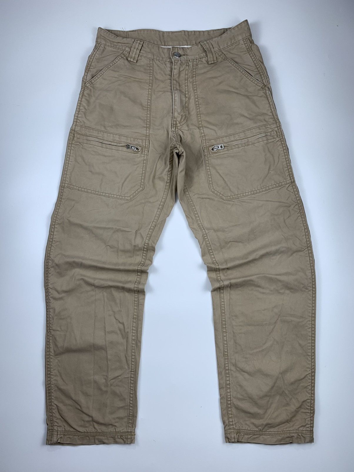 Japanese Brand × White Mountaineering White Mountaineering Front Cargo Pocket Trousers Size US 29 - 1 Thumbnail