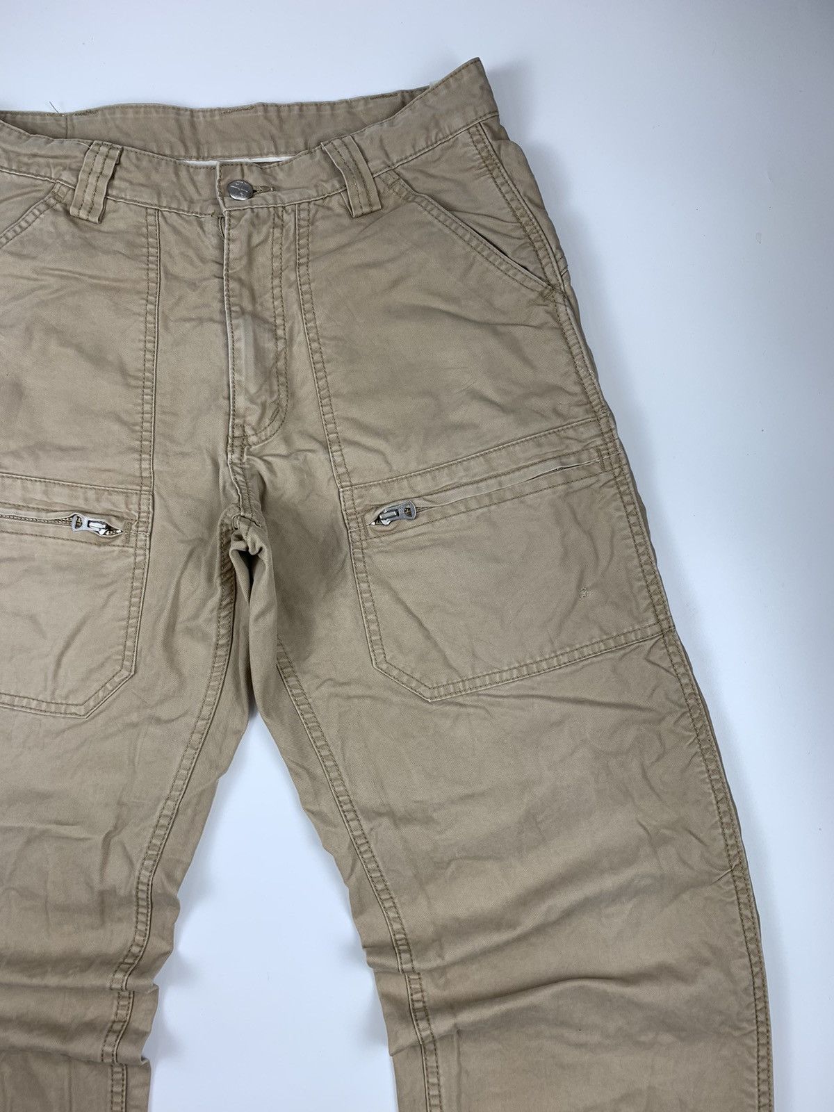 Japanese Brand × White Mountaineering White Mountaineering Front Cargo Pocket Trousers Size US 29 - 3 Thumbnail