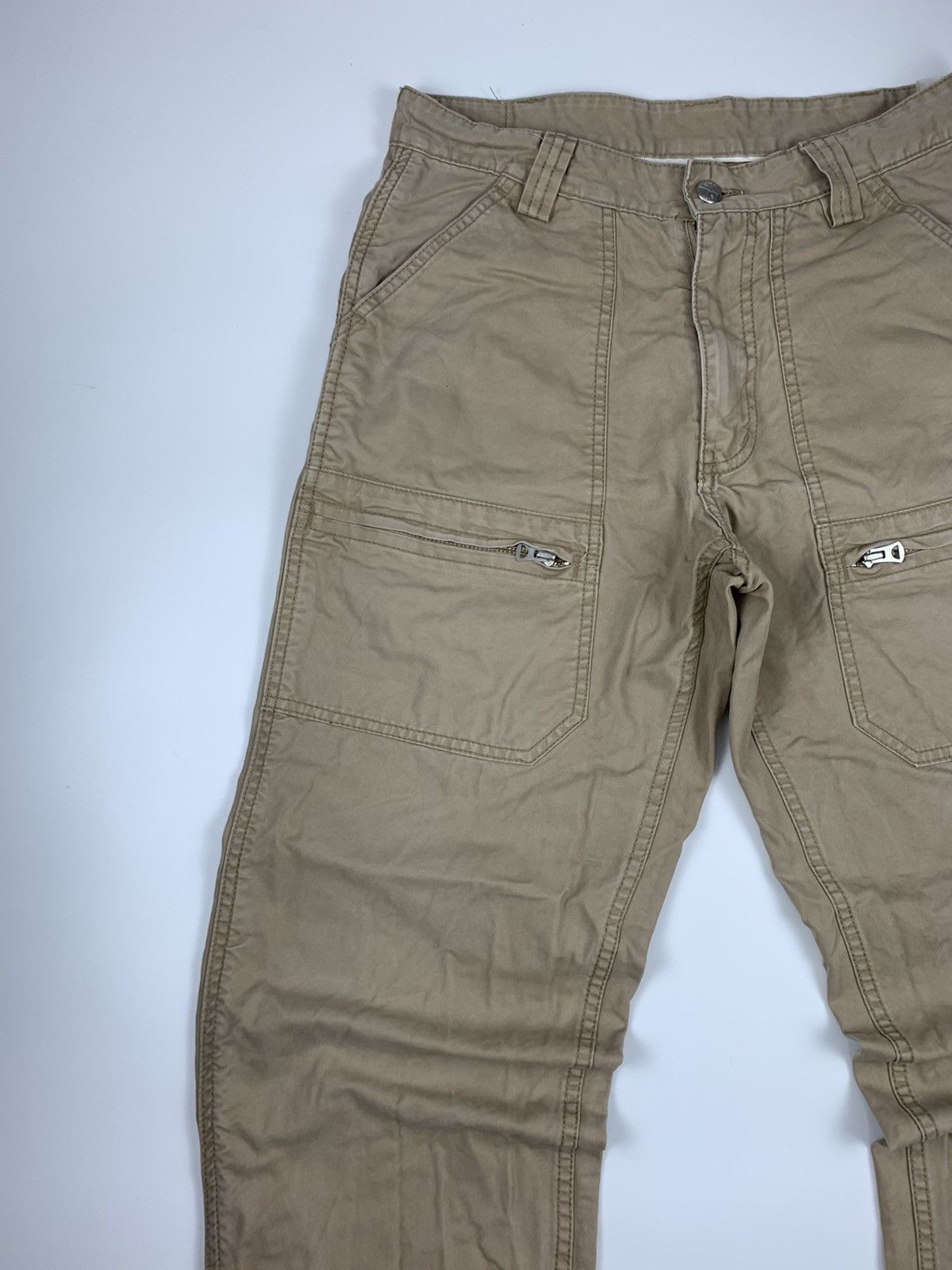 Japanese Brand × White Mountaineering White Mountaineering Front Cargo Pocket Trousers Size US 29 - 2 Thumbnail