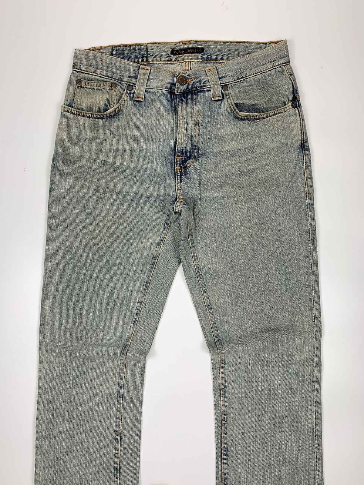 Japanese Brand × Nudie Jeans Nudie Jeans Thin Finn Sunbleach Denim Size US 30 / EU 46 - 2 Thumbnail