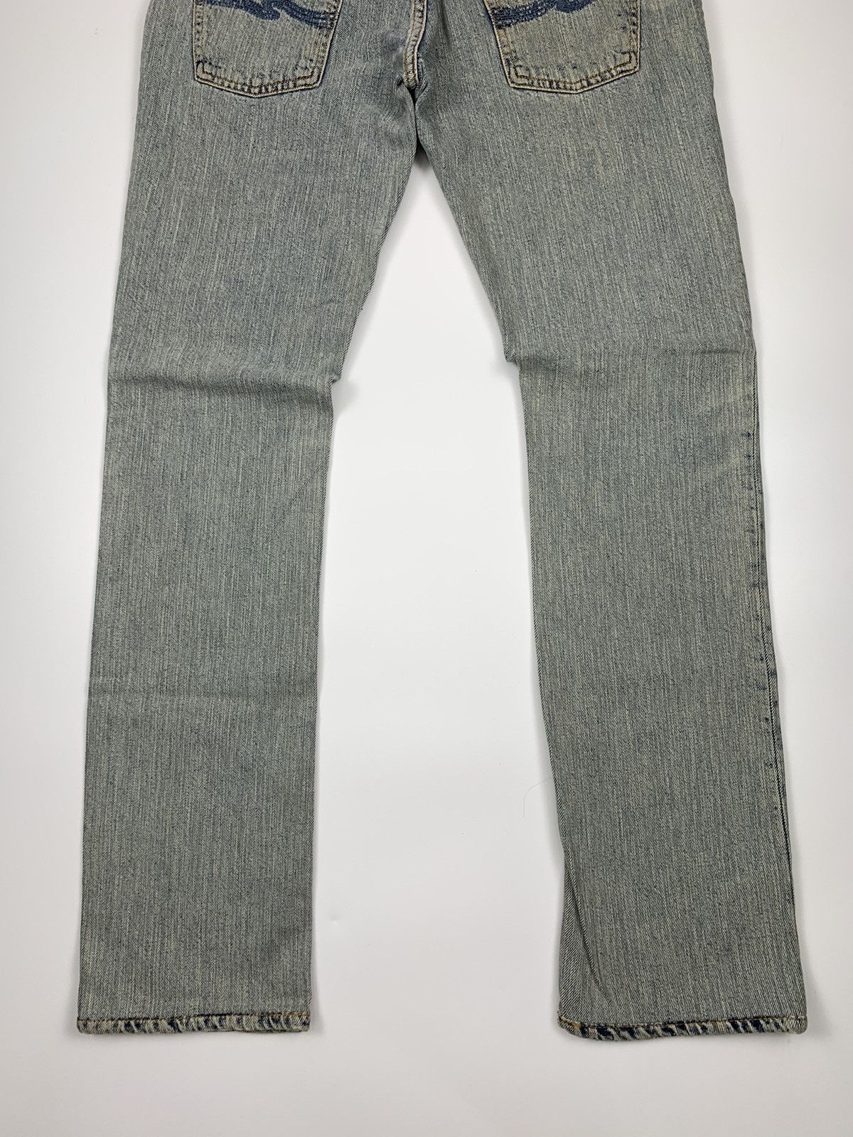 Japanese Brand × Nudie Jeans Nudie Jeans Thin Finn Sunbleach Denim Size US 30 / EU 46 - 9 Thumbnail